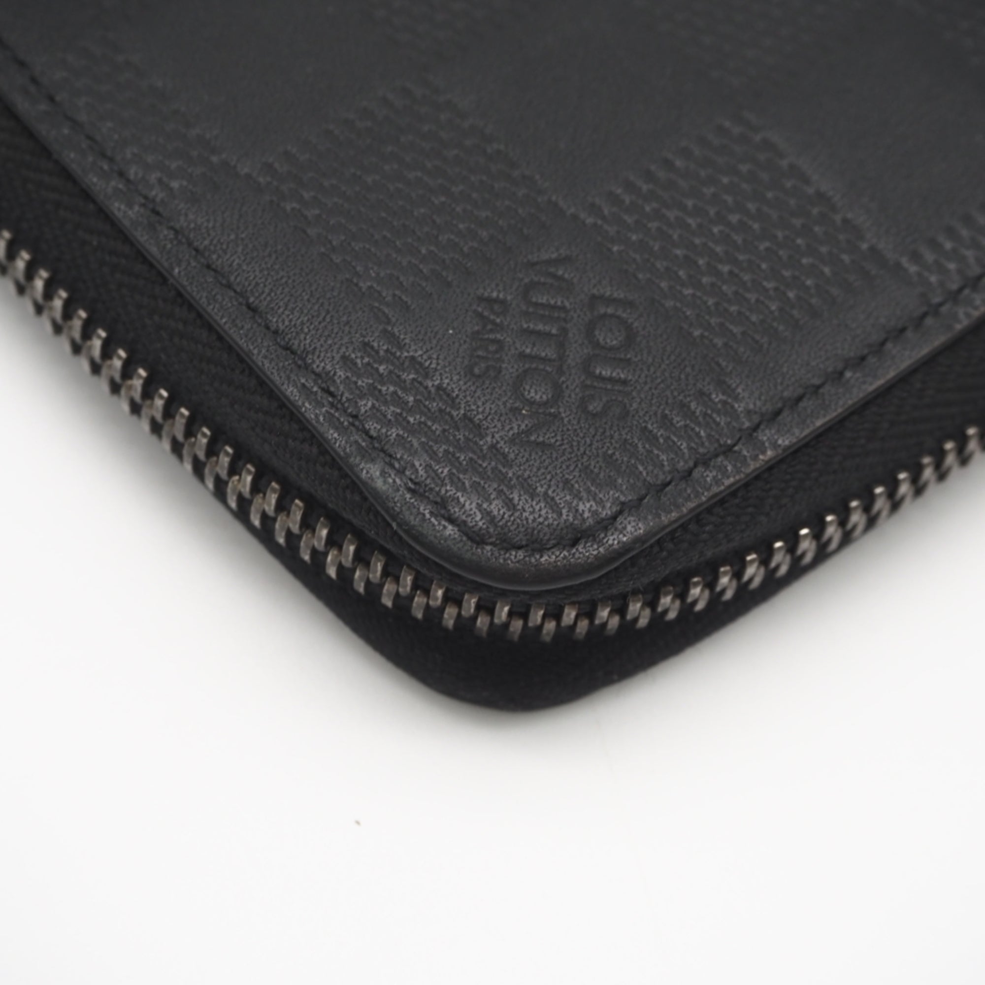 Louis Vuitton Black Damier Canvas Infini Onyx Damier Infini Long Wallet (Bi-Fold) (Pre-Owned)