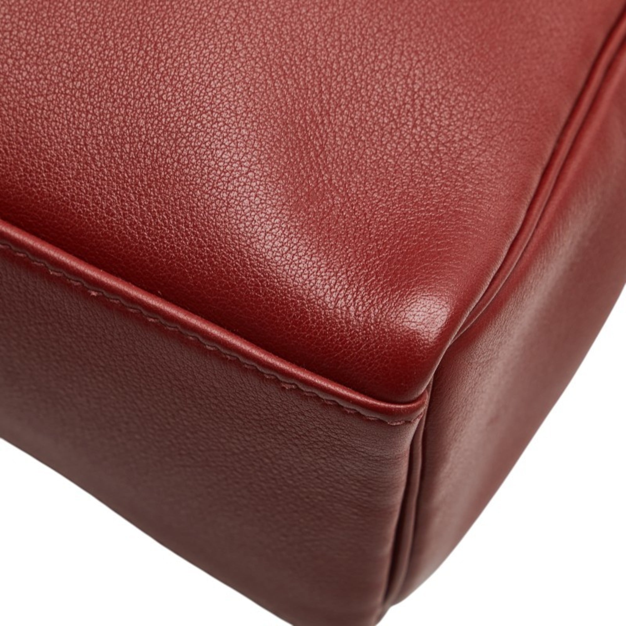 Hermes Kelly Red Color Swift Leather Backpack (Pre-Owned)