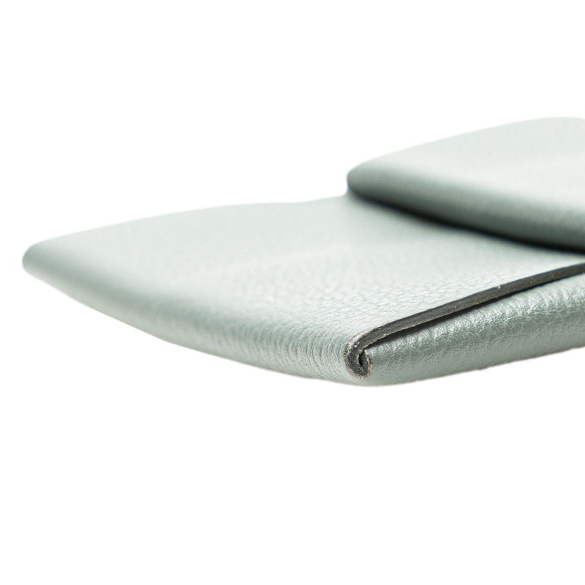 Hermes Gray Coin Purse/Coin Case (Pre-Owned)