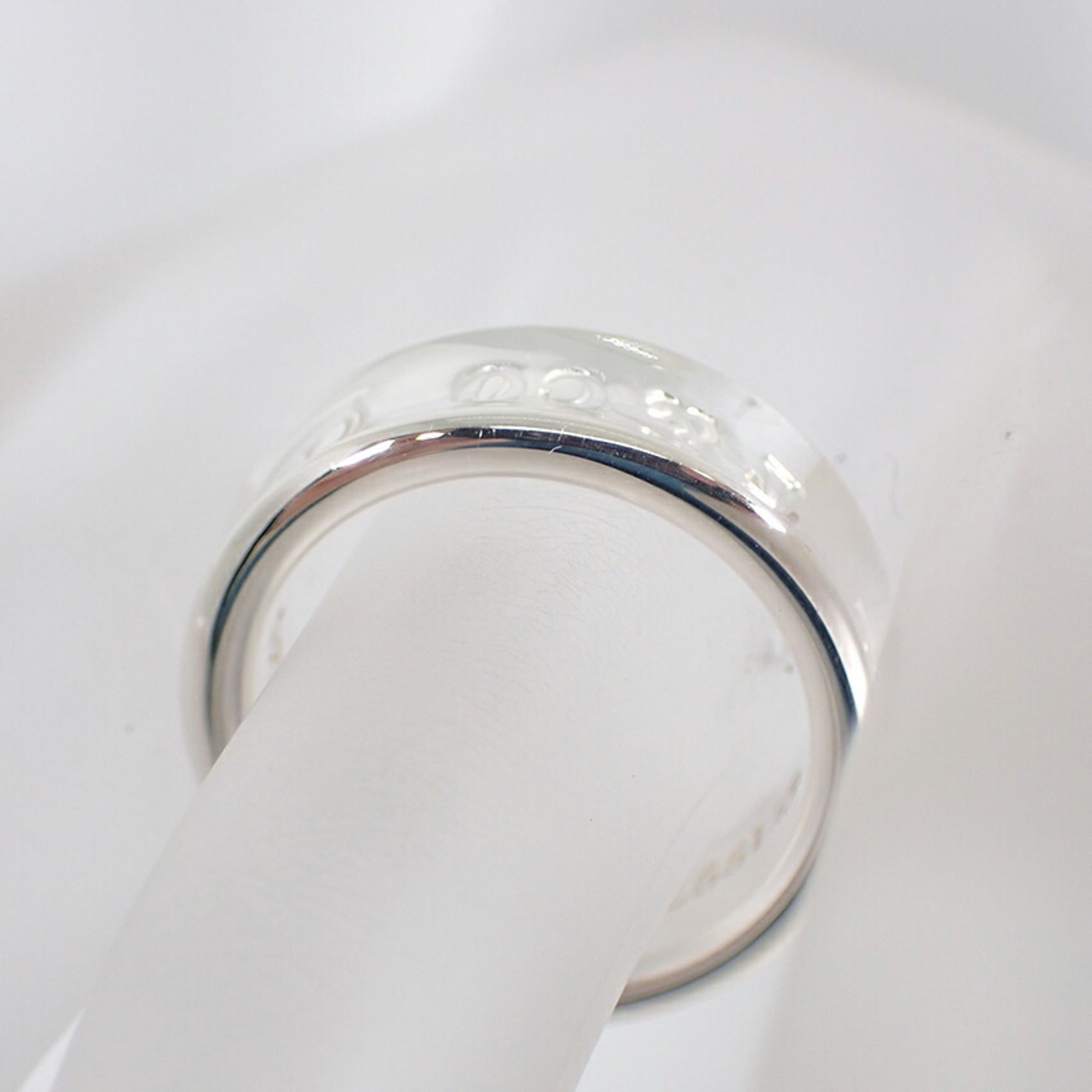 Tiffany Sterling Silver 925 Band Ring (Pre-Owned)