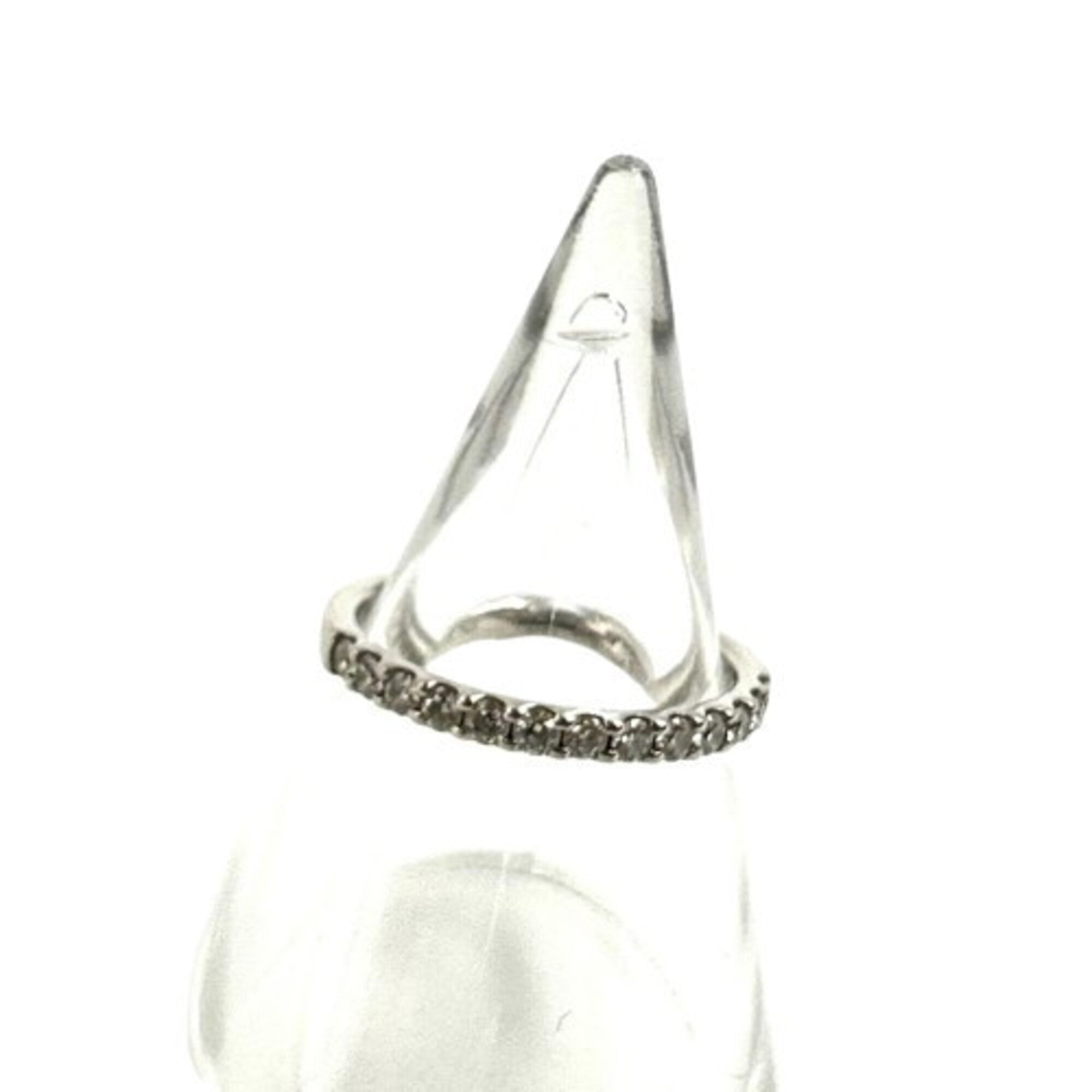 Tiffany Platinum Platinum 950 Band Ring (Pre-Owned)