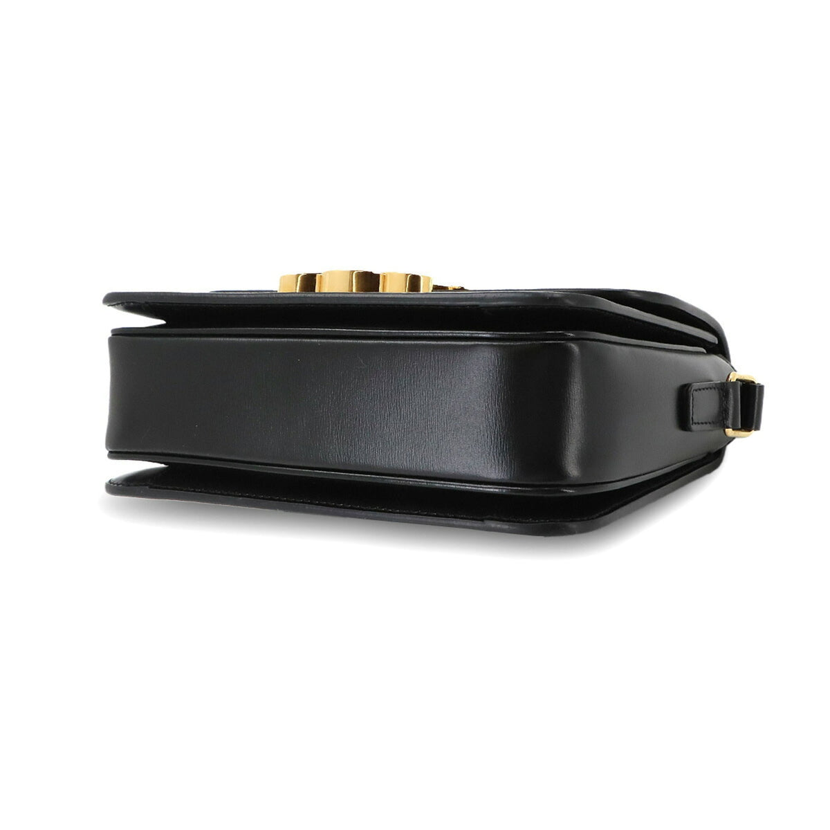 Celine Black Leather Handbag Shoulder Bag (Pre-Owned)