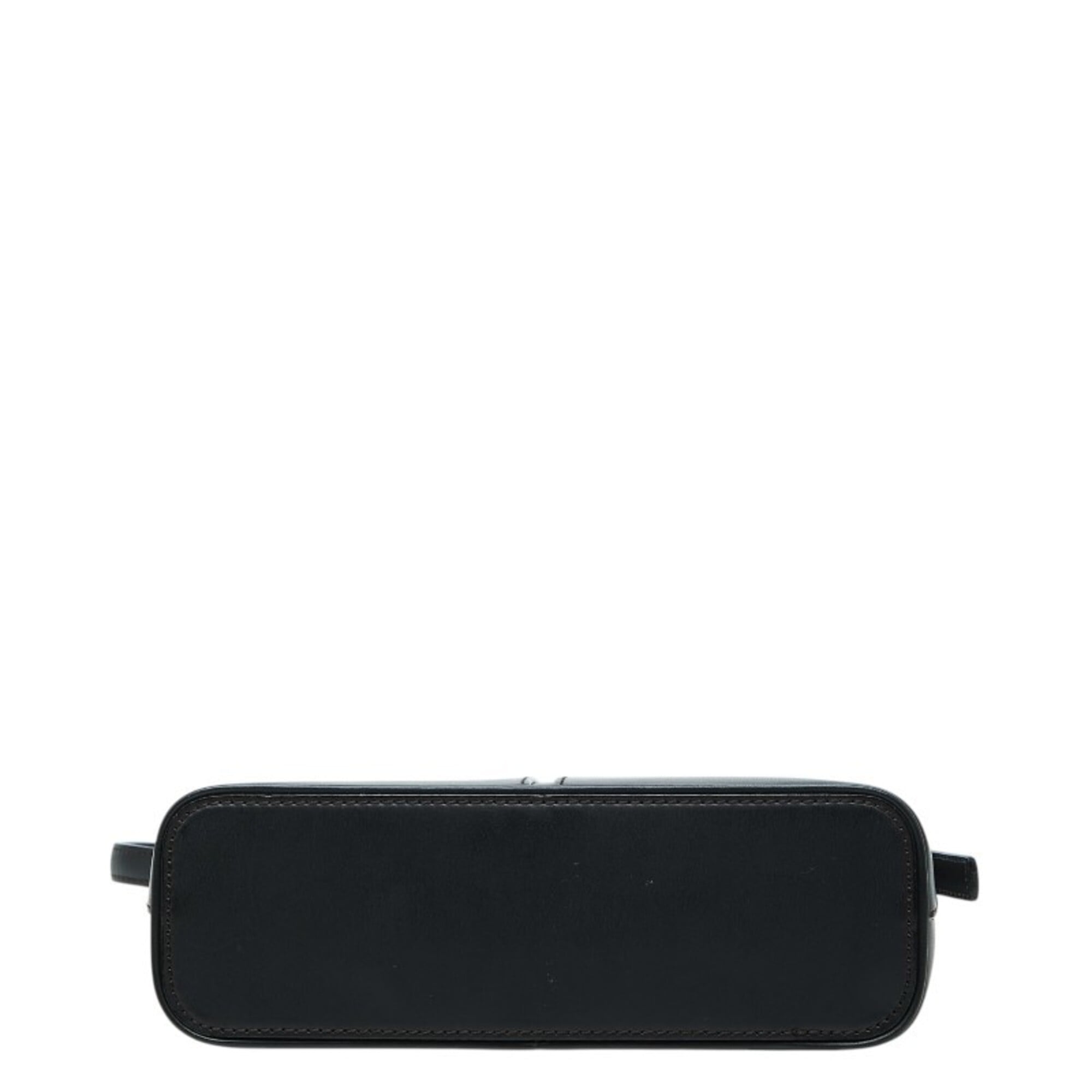 Burberry Black Leather Shoulder Bag (Pre-Owned)
