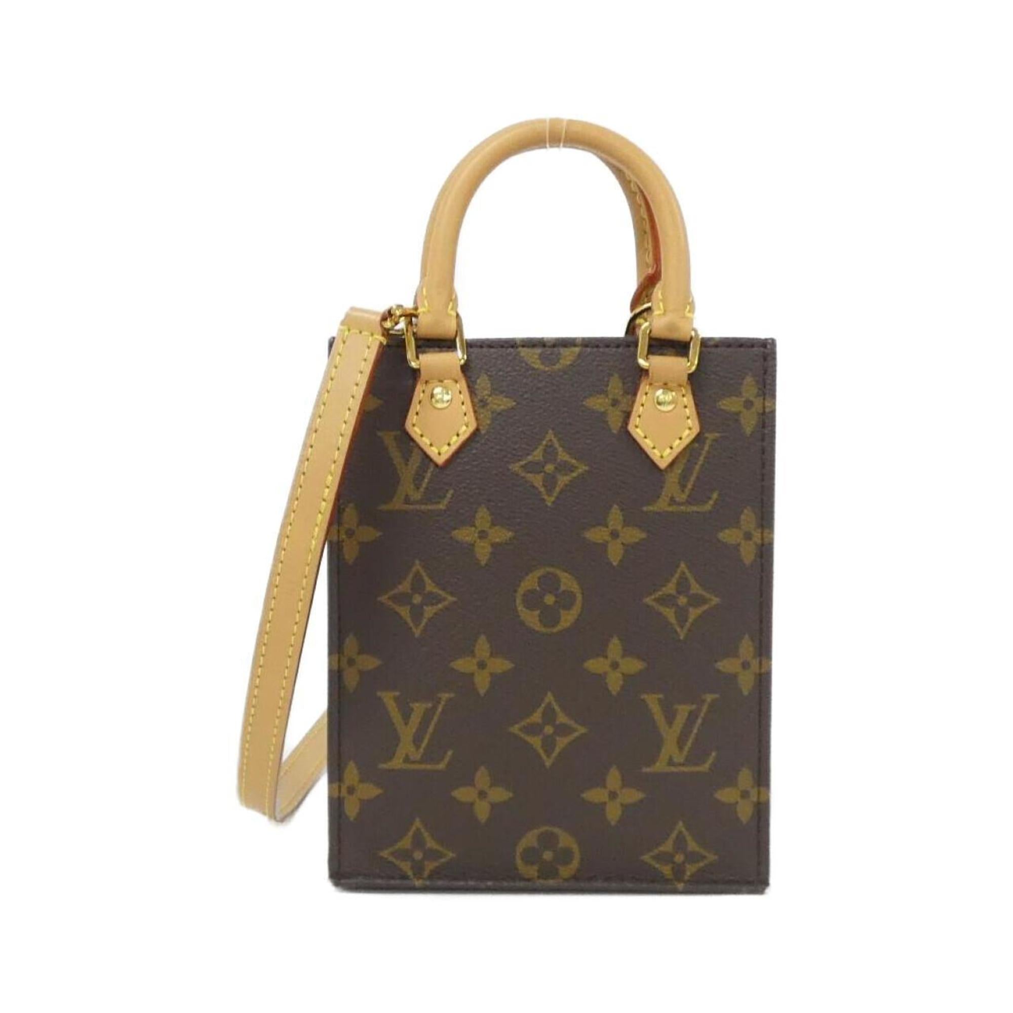 Louis Vuitton Marron Coated Canvas Handbag (Pre-Owned)