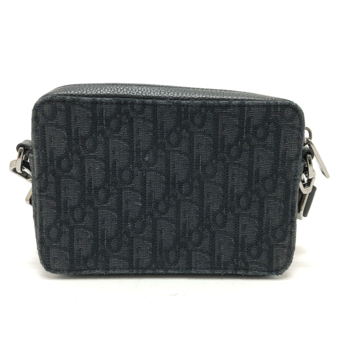 Christian Dior Navy Cloth Shoulder Bag (Pre-Owned)