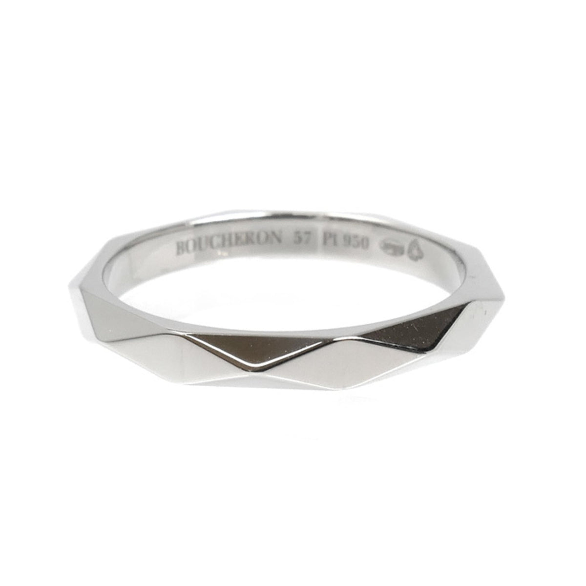 Boucheron Platinum 950 Band Ring (Pre-Owned)