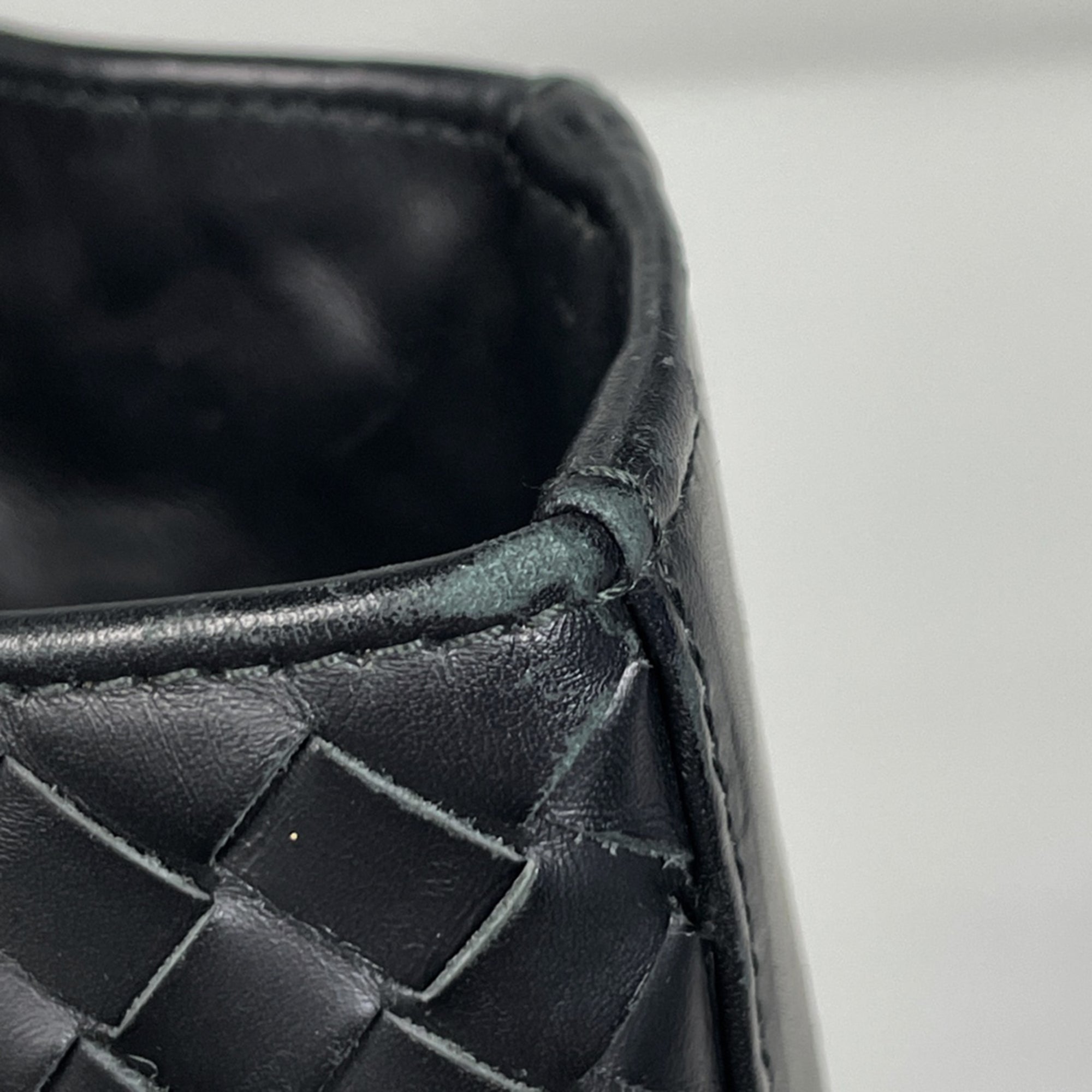 Bottega Veneta Black Leather Tote Bag (Pre-Owned)