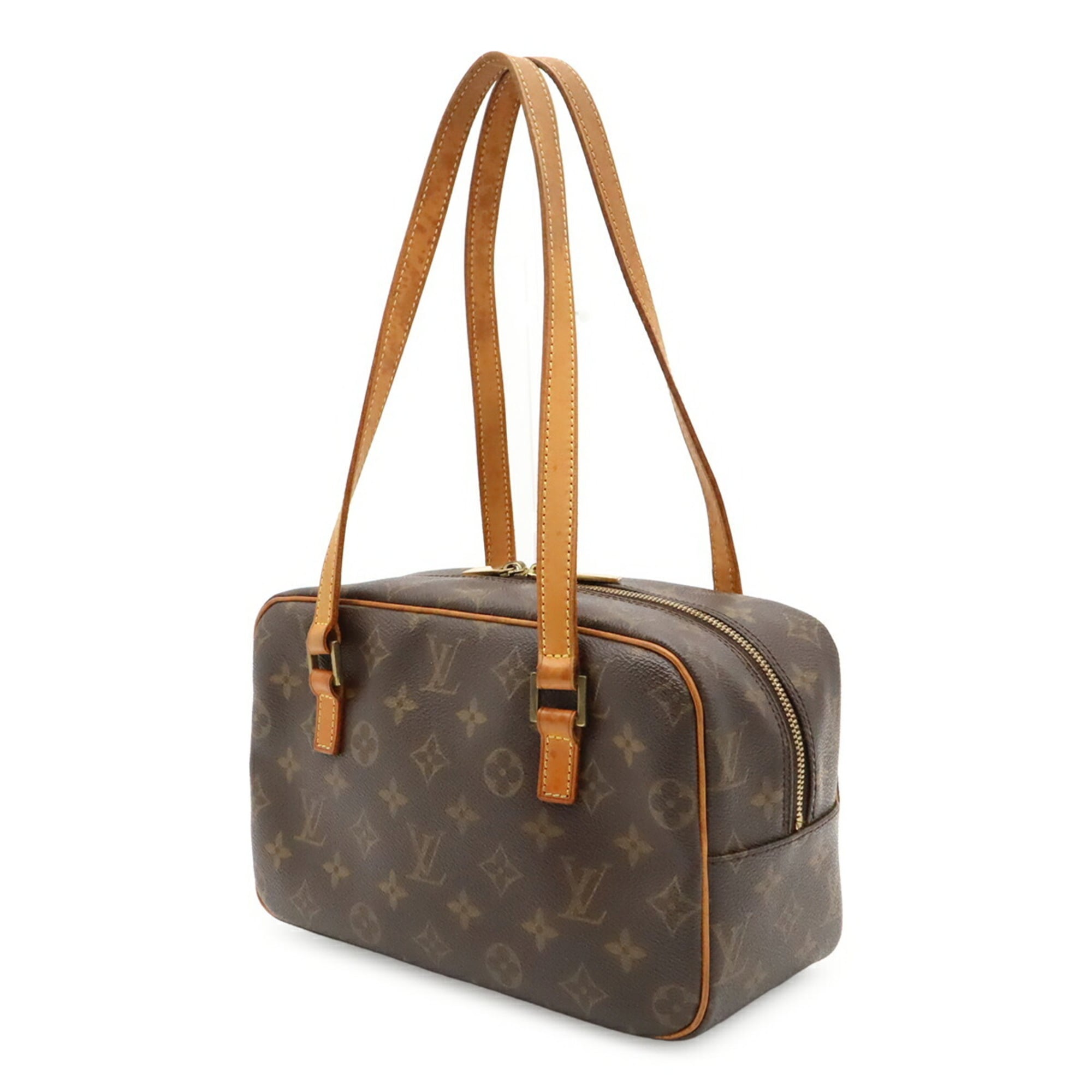 Louis Vuitton Brown Monogram Canvas Pvc Coated Canvas Shoulder Bag (Pre-Owned)