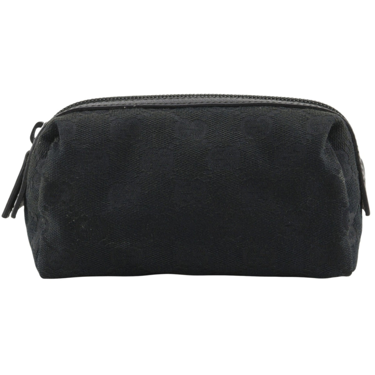 Gucci Black Gg Canvas Pouch (Pre-Owned)