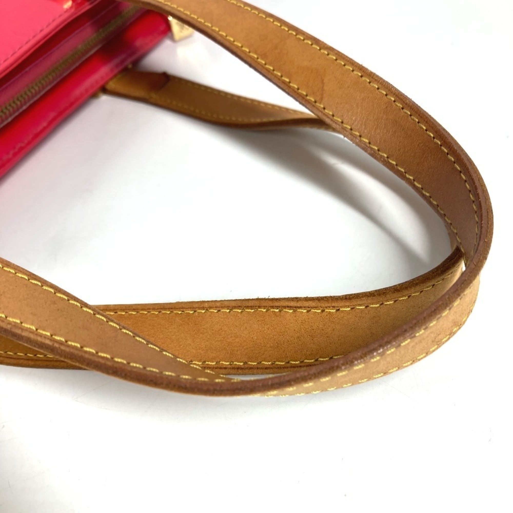 Louis Vuitton Fuchsia Pink Galle Pink Monogram Vernis Handbag Shoulder Bag Tote Bag (Pre-Owned)