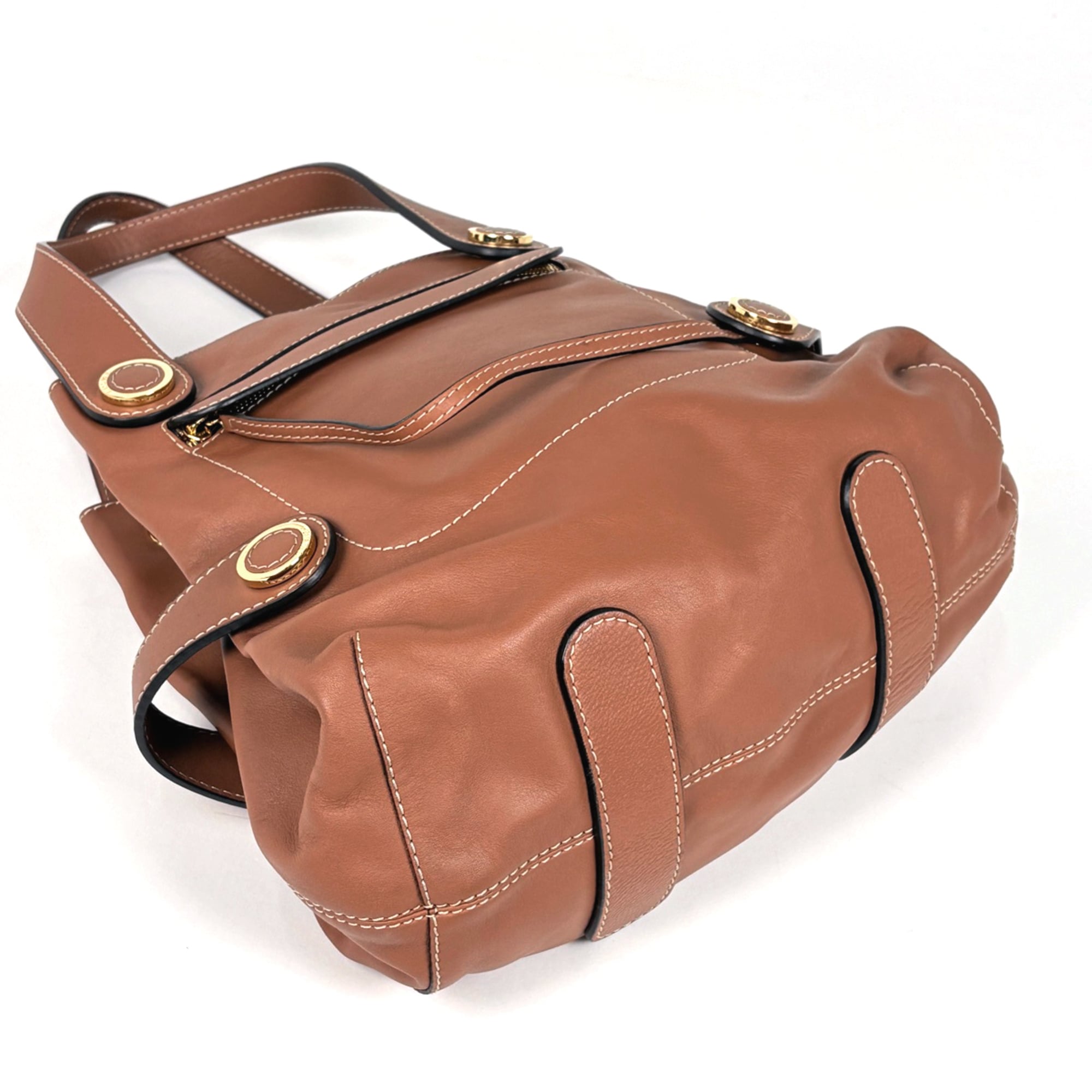 Loewe Brown Leather Shoulder Bag (Pre-Owned)