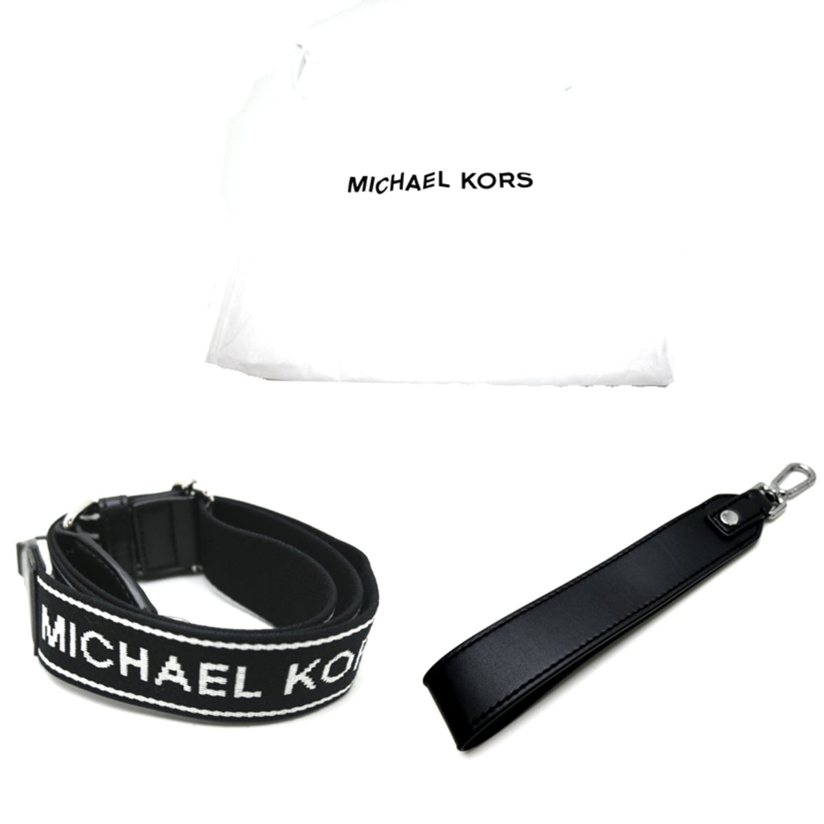 Michael Kors Black Leather Shoulder Bag (Pre-Owned)