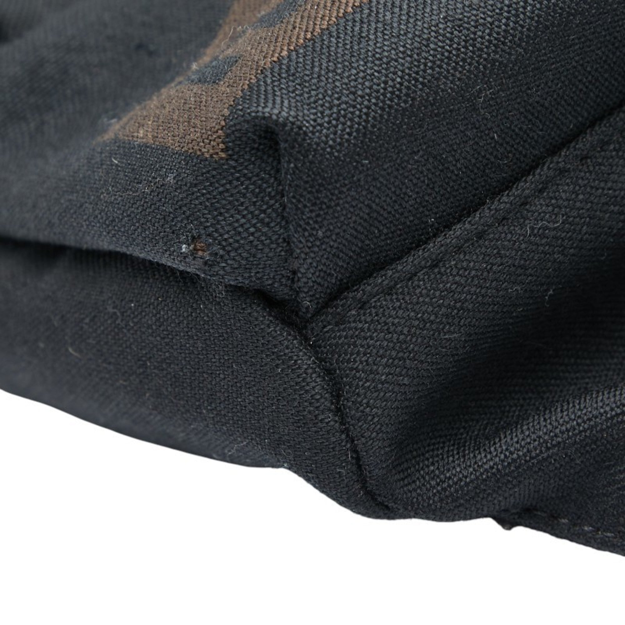 Fendi Black Canvas Sling Bag (Pre-Owned)