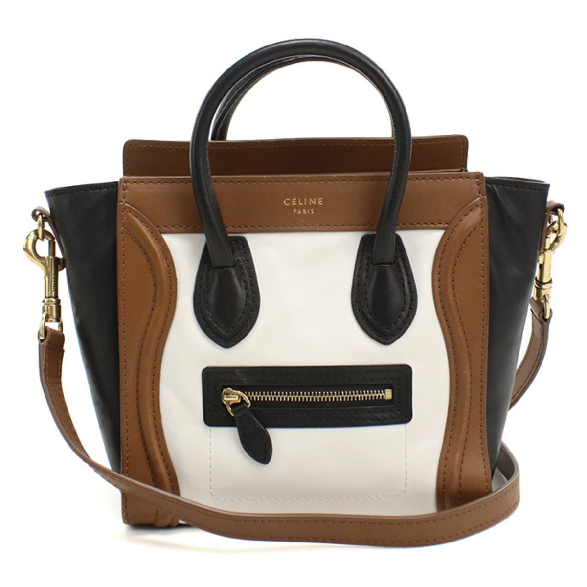 Celine Brown Leather Handbag (Pre-Owned)