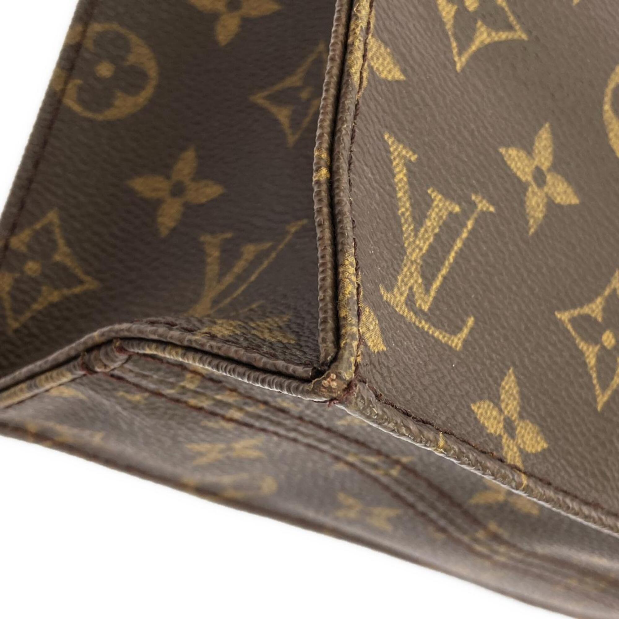 Louis Vuitton Marron Coated Canvas Handbag (Pre-Owned)
