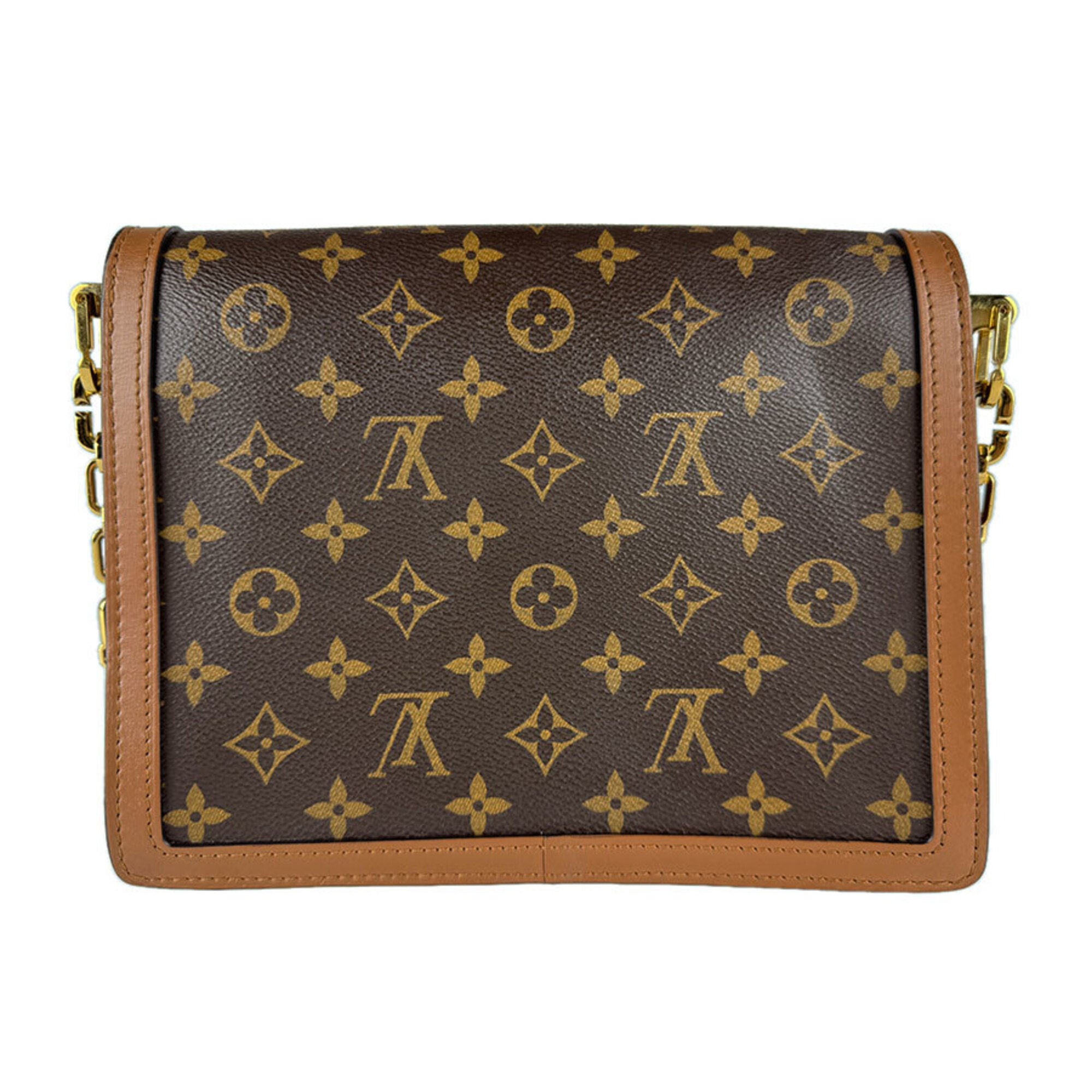 Louis Vuitton Brown Monogram Reverse Monogram Reverse Shoulder Bag (Pre-Owned)