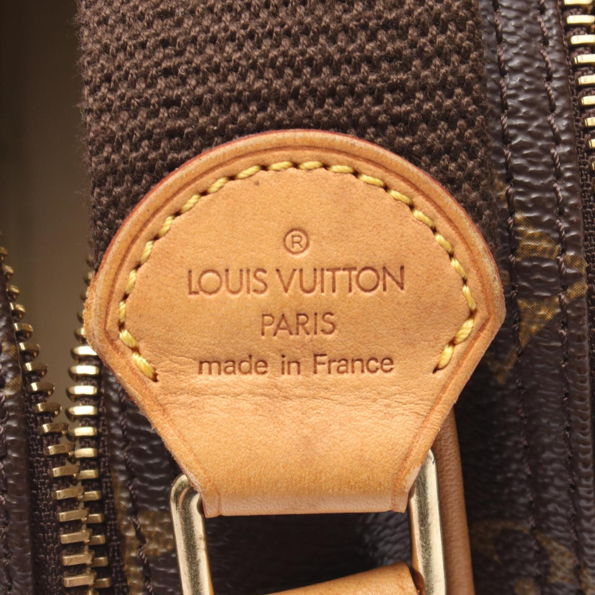 Louis Vuitton Brown Pvc Leather Handbag Shoulder Bag (Pre-Owned)