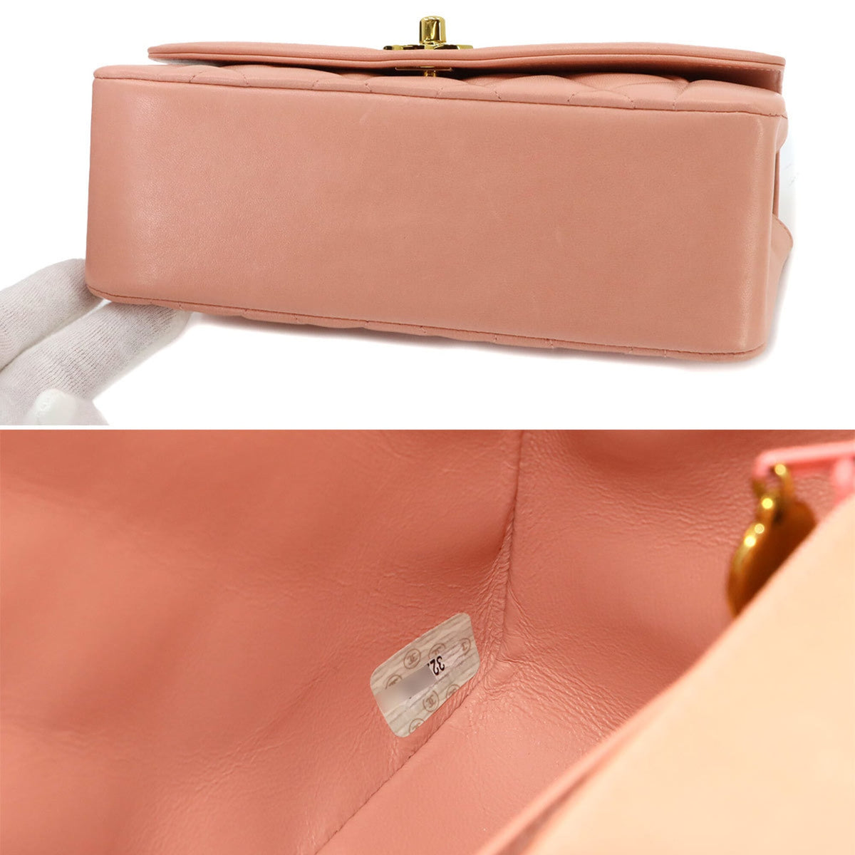 Chanel Pink Handbag Shoulder Bag (Pre-Owned)