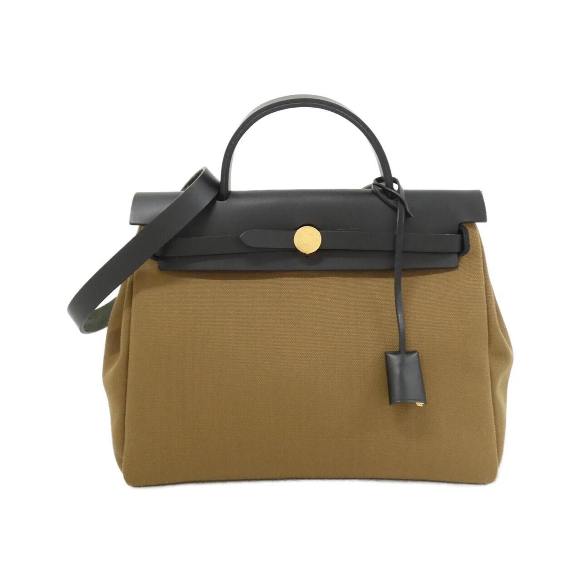 Hermes Alezan Black Handbag Pouch (Pre-Owned)