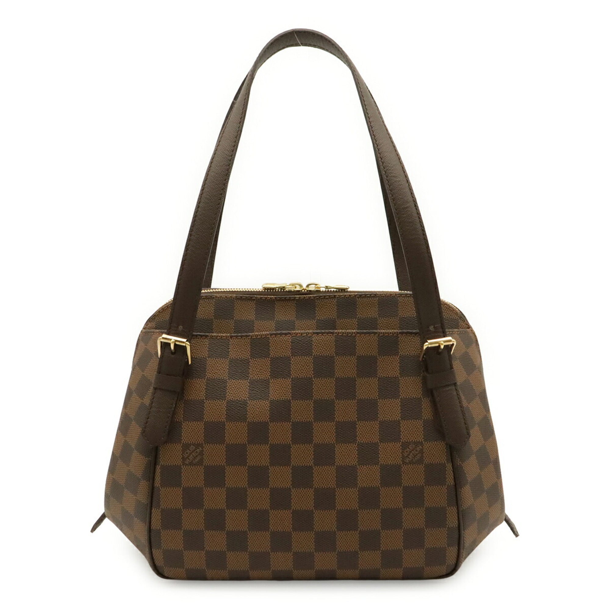 Louis Vuitton Brown Damier Canvas Pvc Shoulder Bag Tote Bag (Pre-Owned)