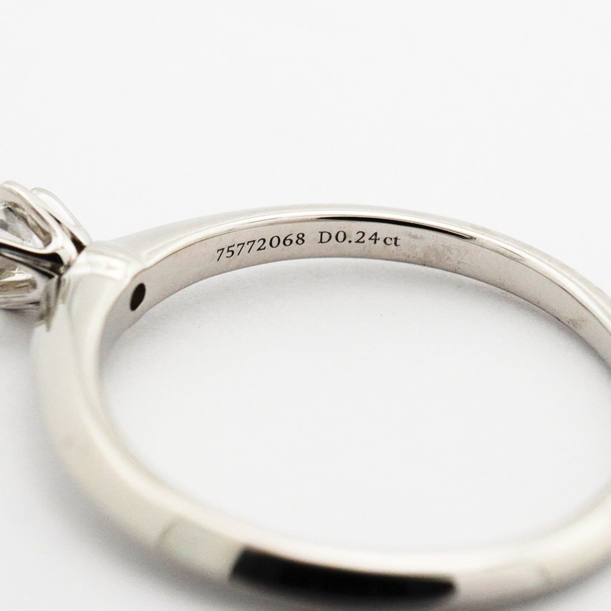 Tiffany Platinum 950 Band Ring (Pre-Owned)