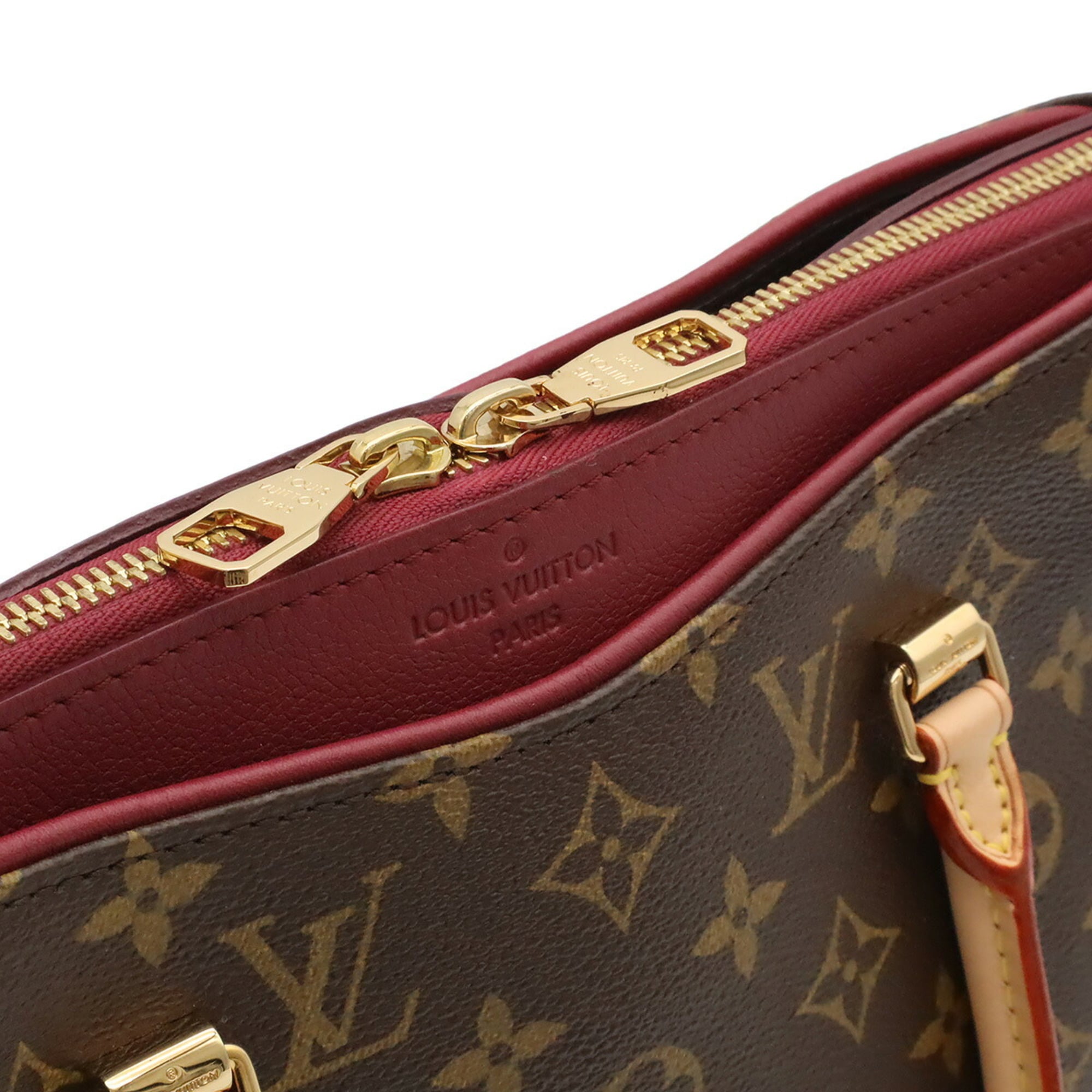 Louis Vuitton Aurore Purple Monogram Handbag Tote Bag (Pre-Owned)