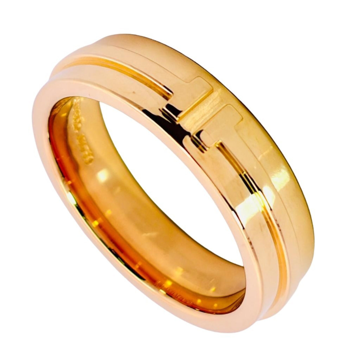 Tiffany Yellow Gold (18K) Band Ring (Pre-Owned)