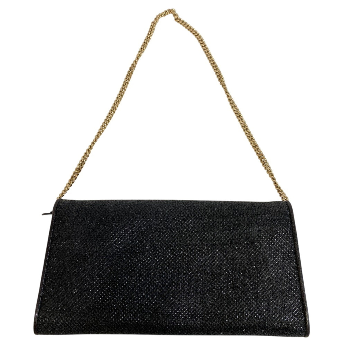 Jimmy Choo Black Leather Shoulder Bag (Pre-Owned)