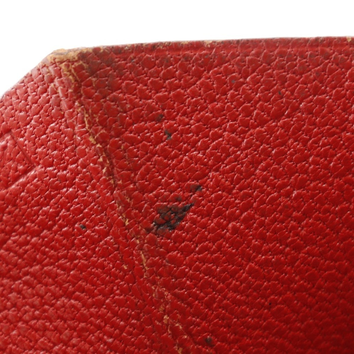 Hermes Red Color Wallet (Bi-Fold) (Pre-Owned)