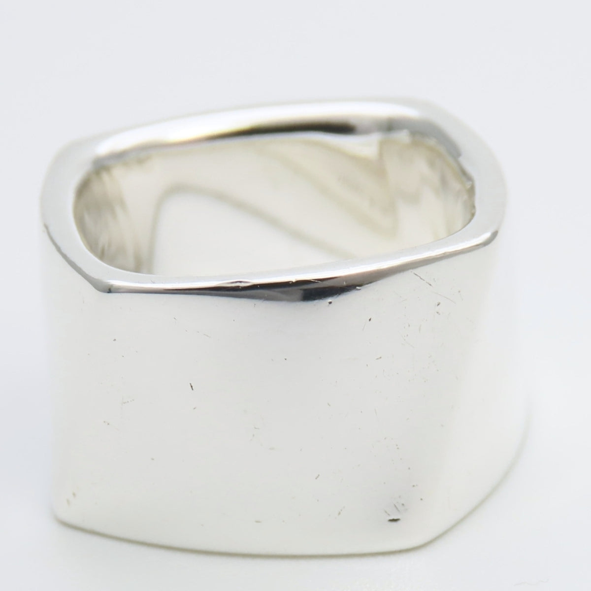 Tiffany Silver Silver 925 Band Ring (Pre-Owned)