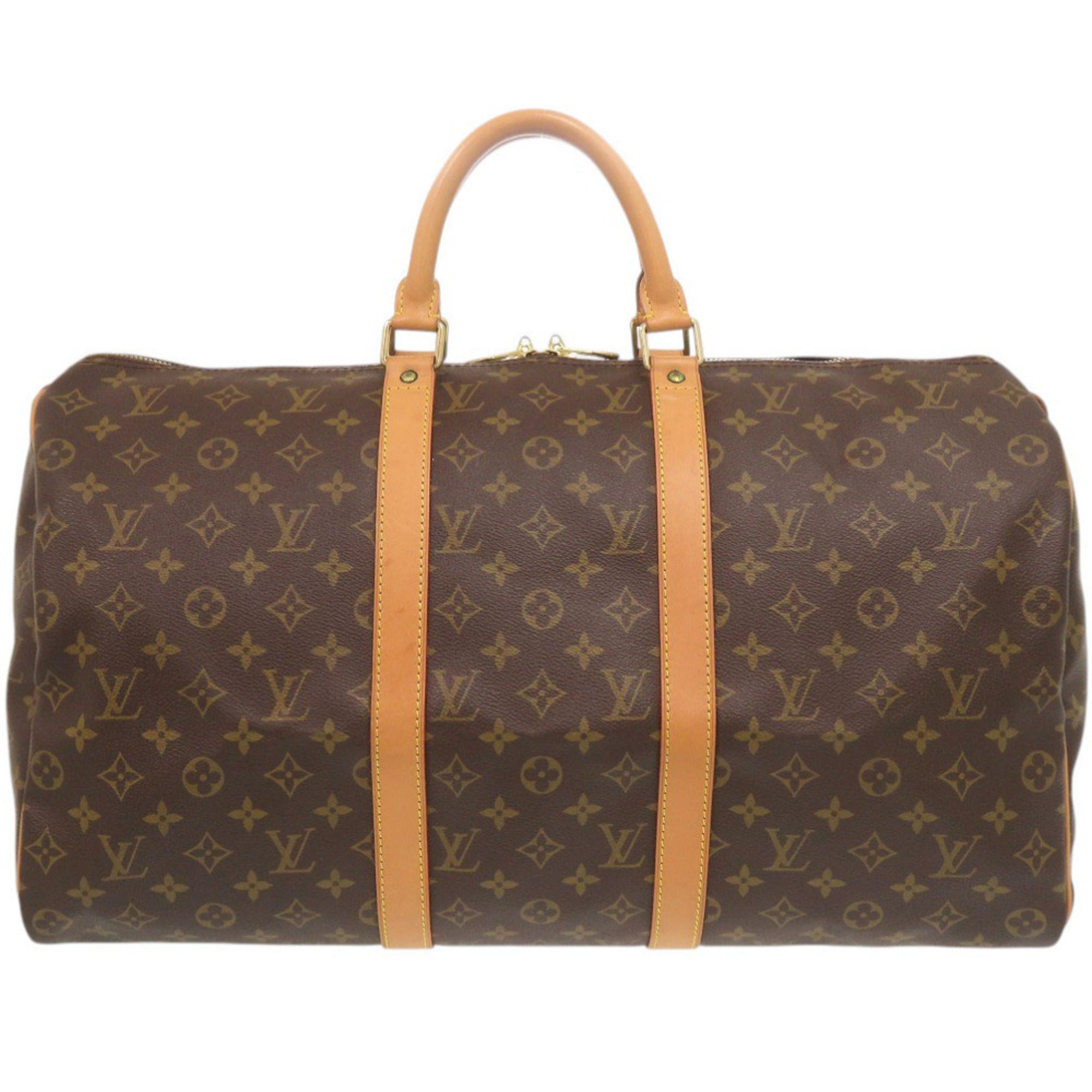 Louis Vuitton Brown Monogram Monogram Boston Bag (Pre-Owned)