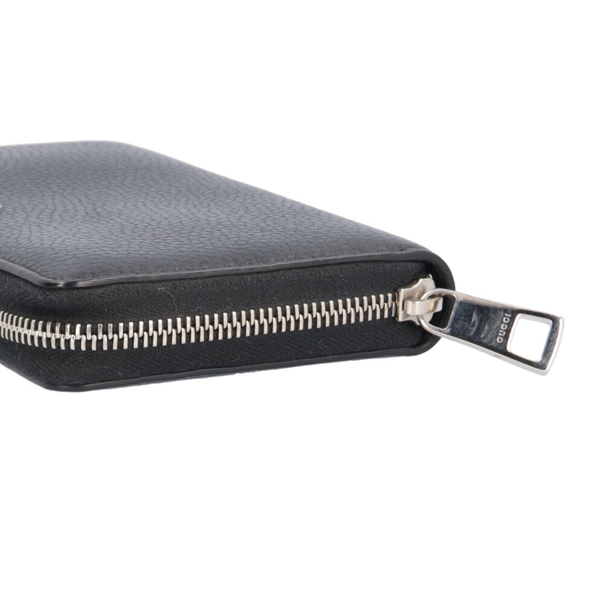 Gucci Black Leather Coin Purse/Coin Case (Pre-Owned)