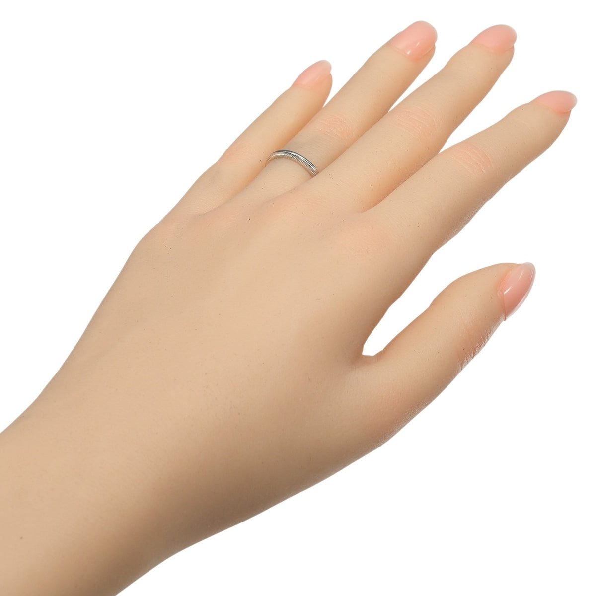 Tiffany Platinum 950 Band Ring (Pre-Owned)