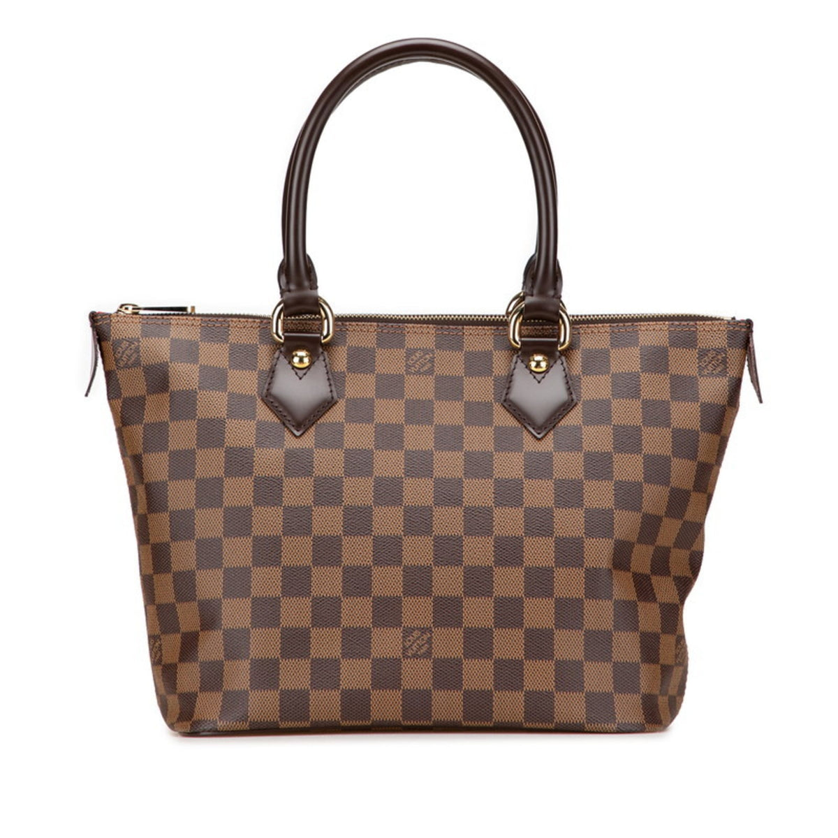 Louis Vuitton Damier Brown Pvc Leather Handbag Tote Bag (Pre-Owned)