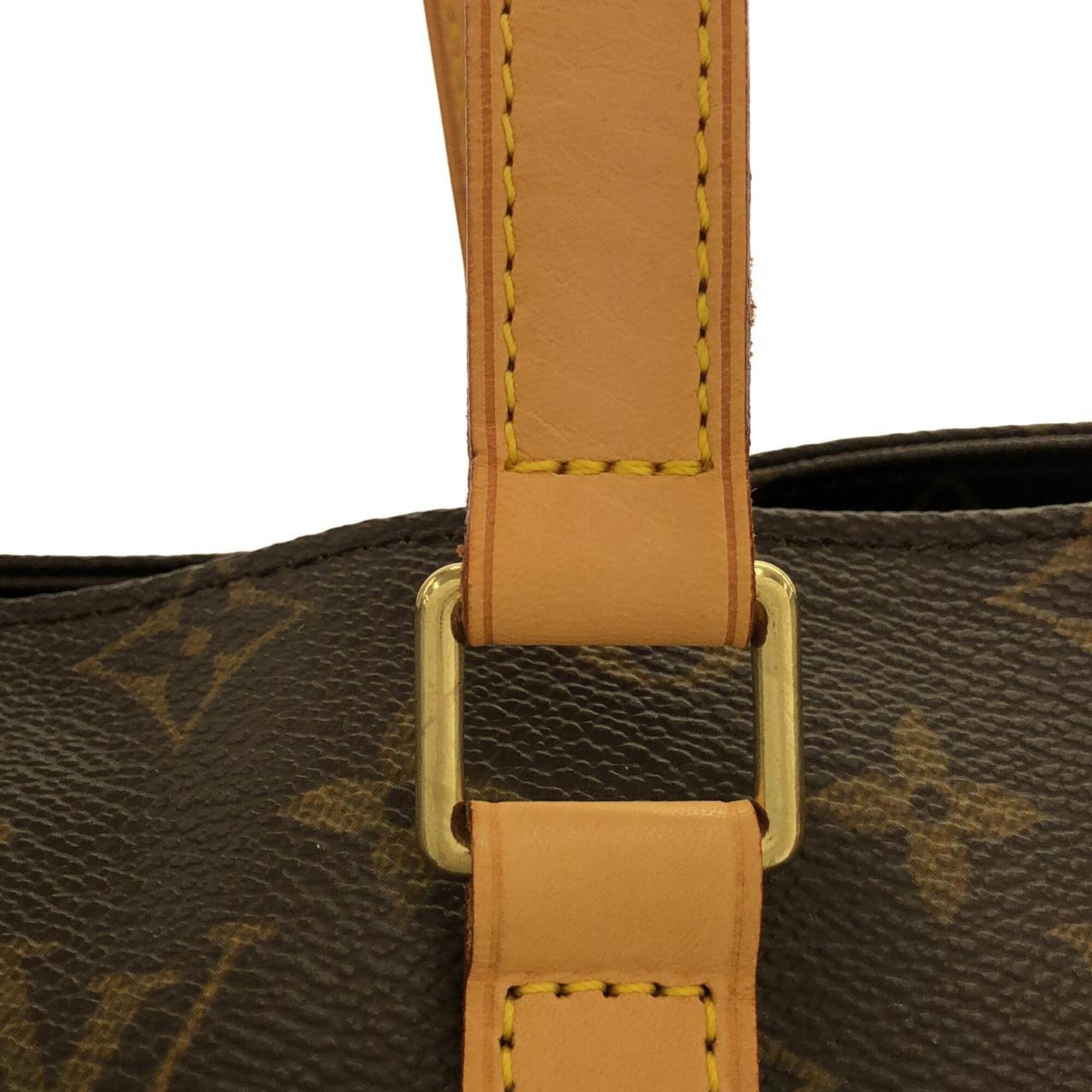 Louis Vuitton Marron Coated Canvas Handbag (Pre-Owned)