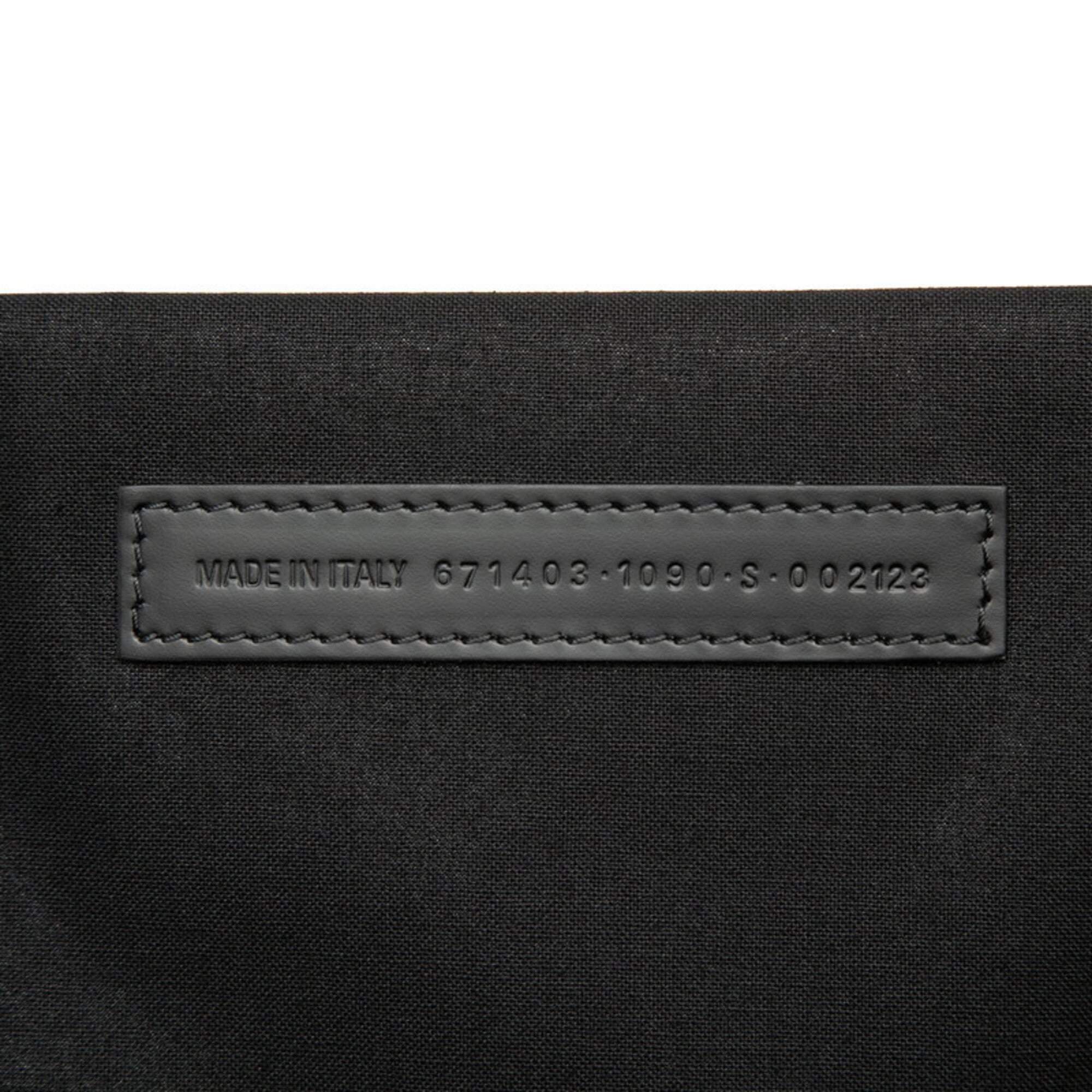 Balenciaga Black Canvas Shoulder Bag Tote Bag (Pre-Owned)