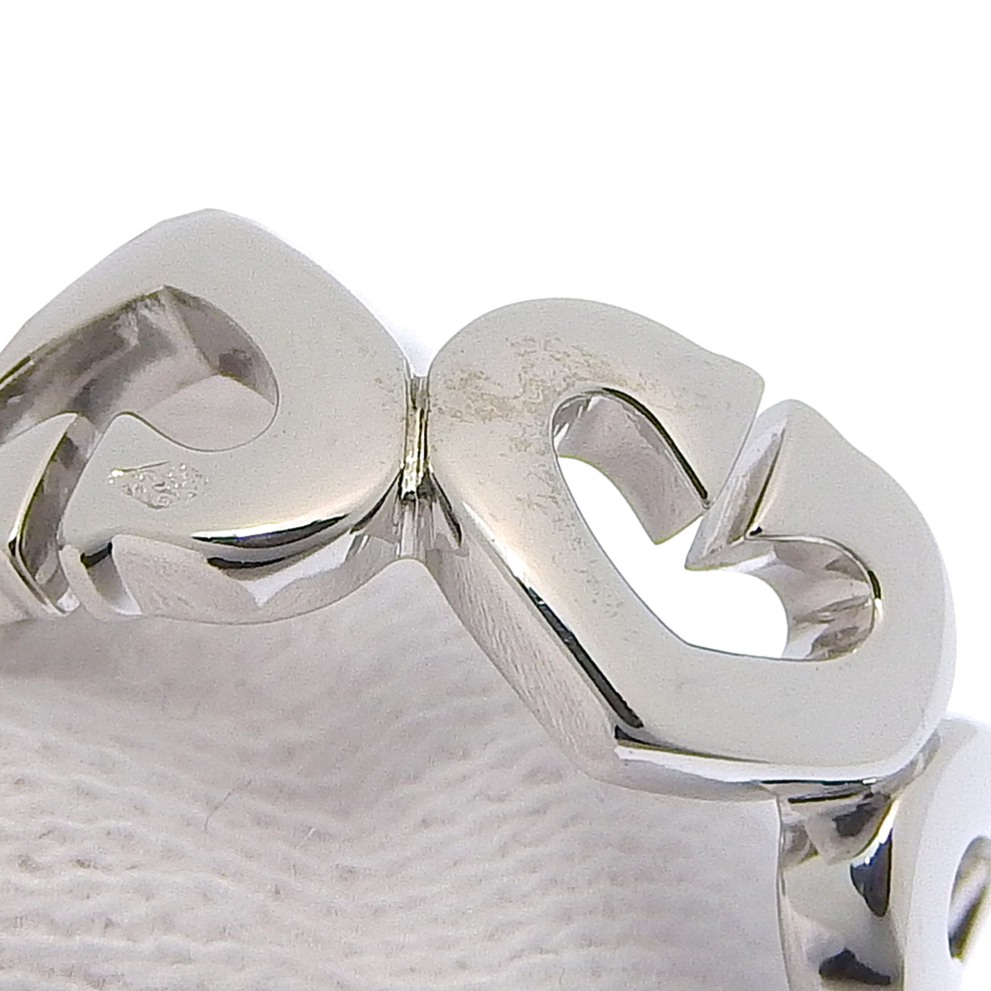 Cartier White Gold White Gold (18K) Band Ring (Pre-Owned)