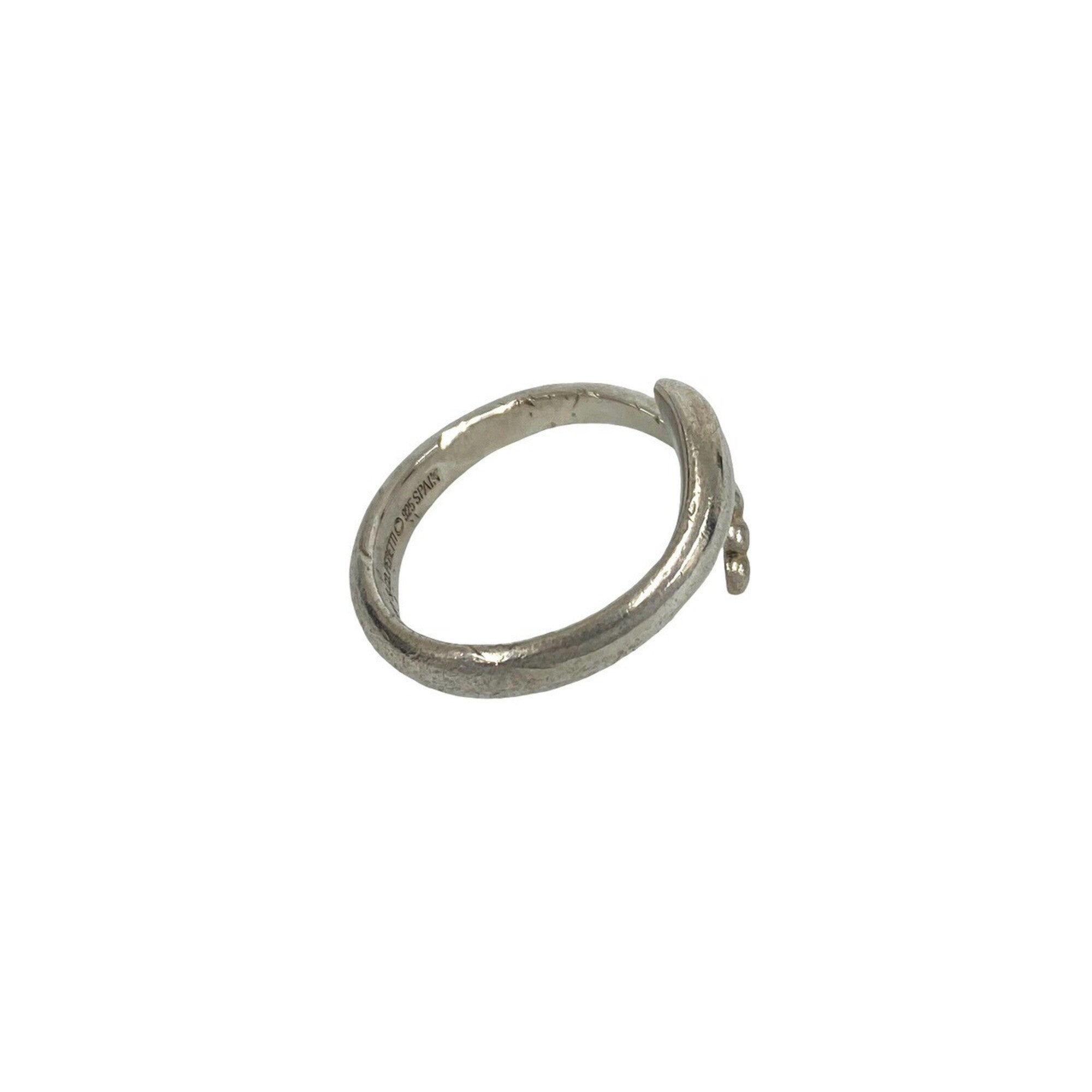 Tiffany Silver Silver 925 Band Ring (Pre-Owned)
