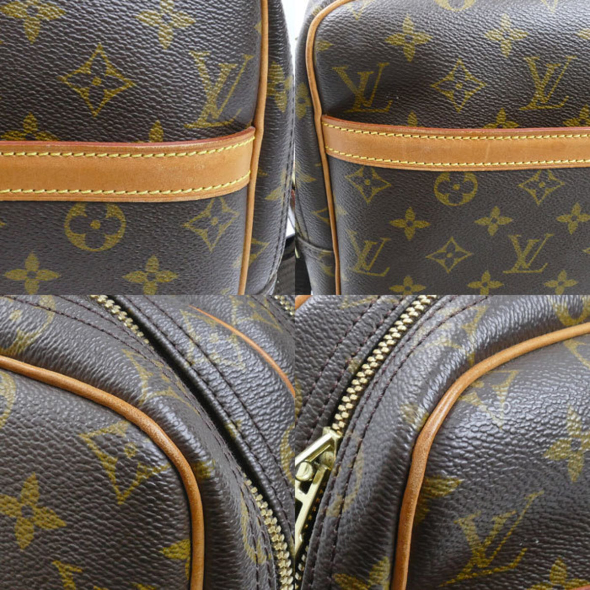 Louis Vuitton Brown Monogram Shoulder Bag (Pre-Owned)