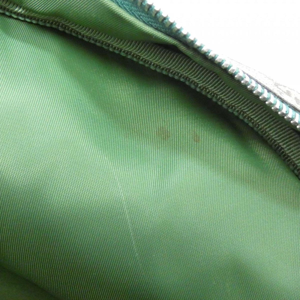 Gucci Beige Green Multi-Color Gg Supreme Backpack (Pre-Owned)