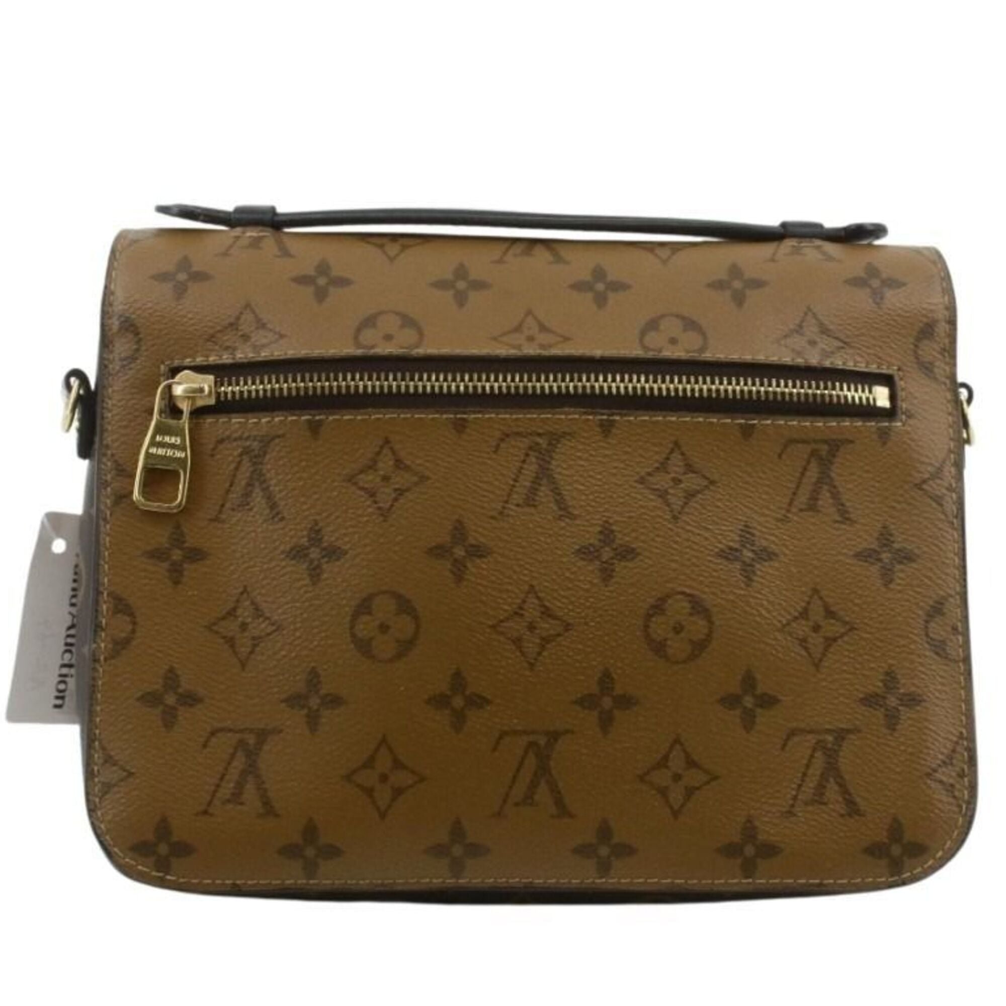 Louis Vuitton Brown Monogram Reverse Handbag Pochette (Pre-Owned)