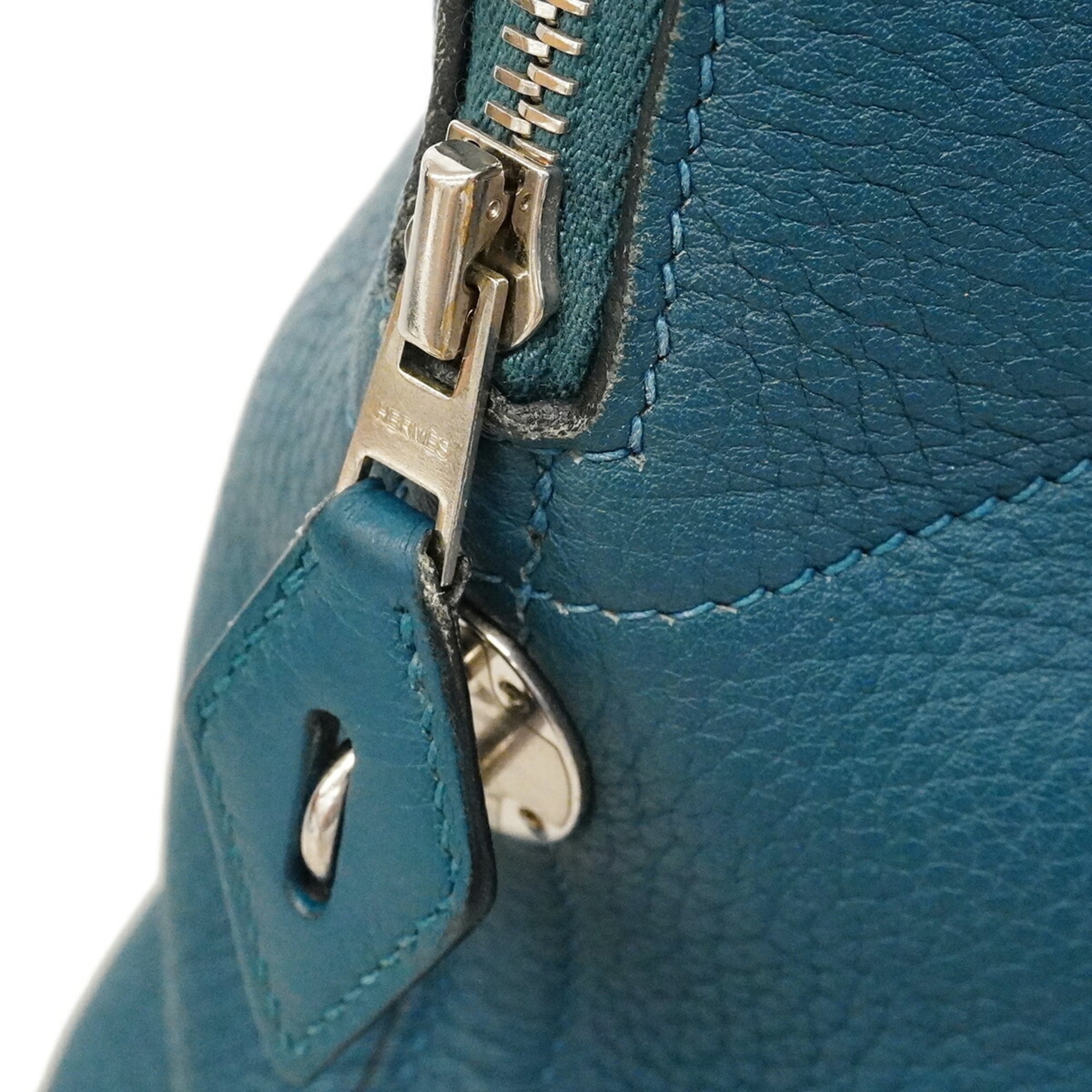 Hermes Colvert Taurillon Clemence Leather Handbag (Pre-Owned)