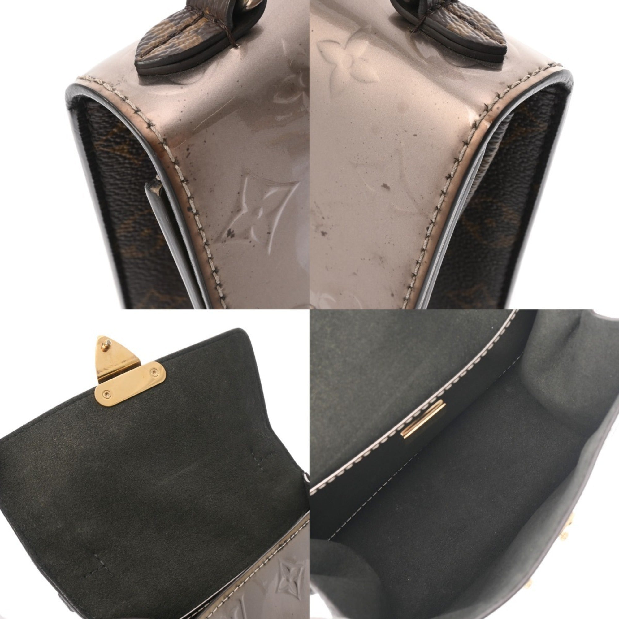Louis Vuitton Vernis Monogram Handbag (Pre-Owned)