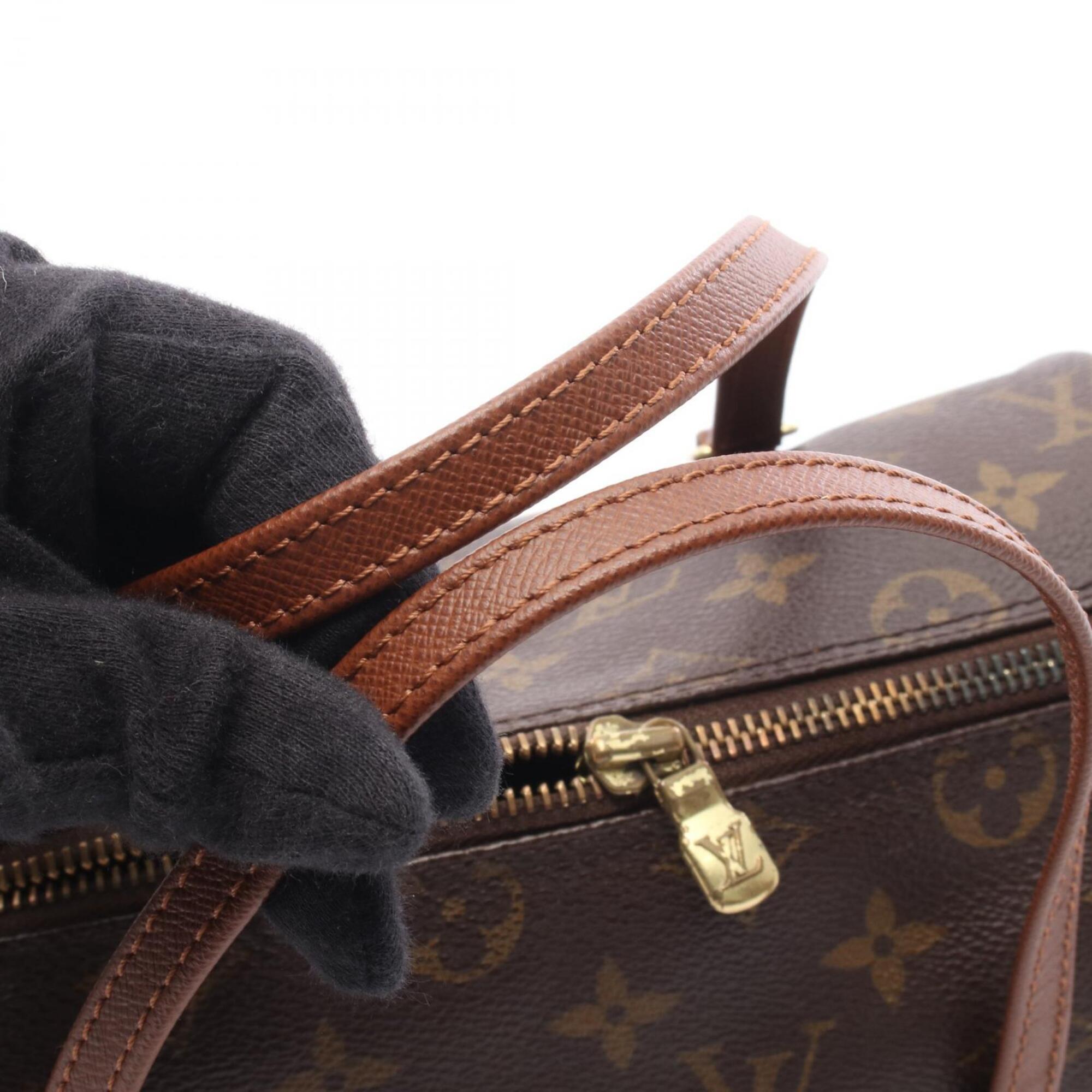 Louis Vuitton Brown Monogram Monogram Leather Handbag (Pre-Owned)