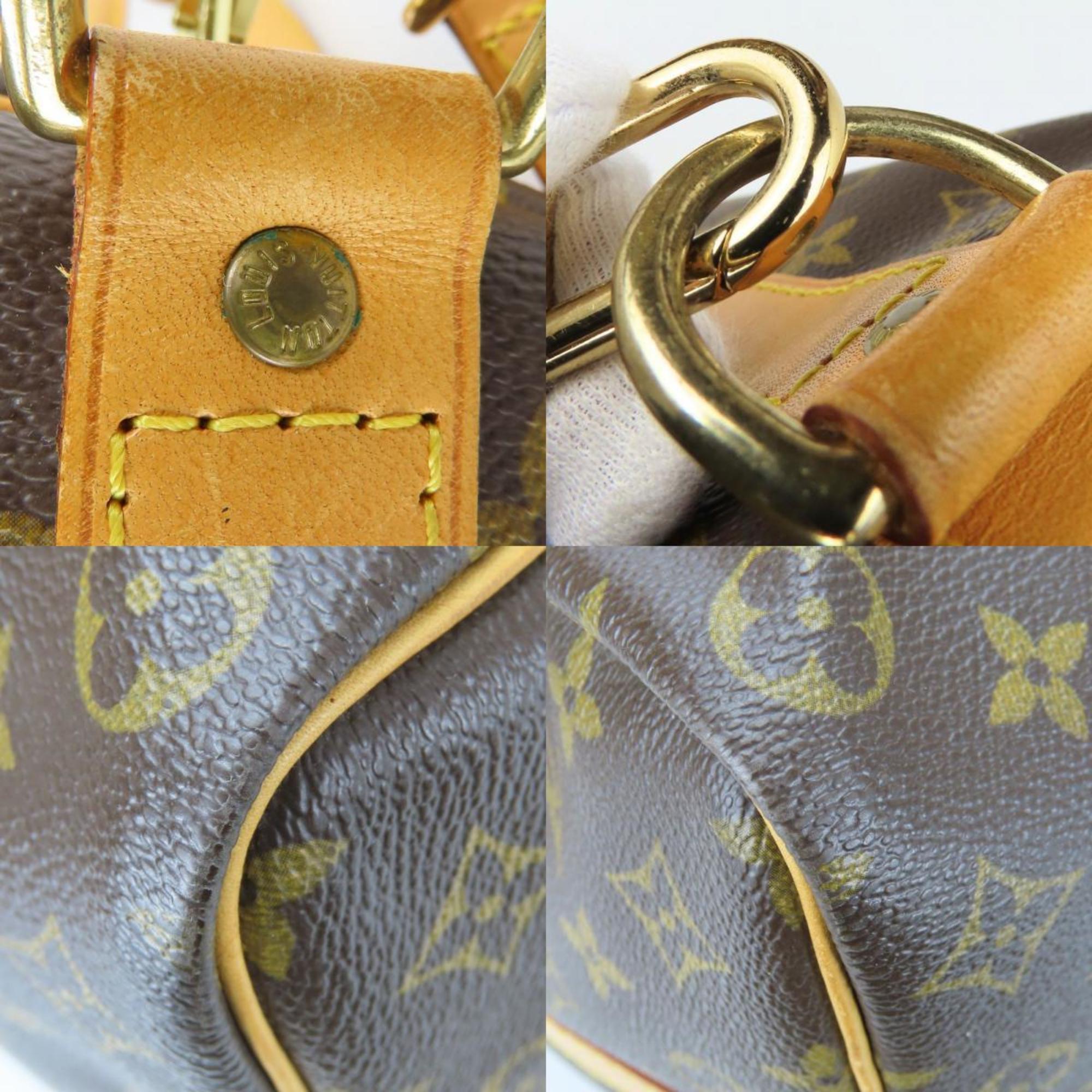 Louis Vuitton Monogram Brown Monogram Boston Bag (Pre-Owned)