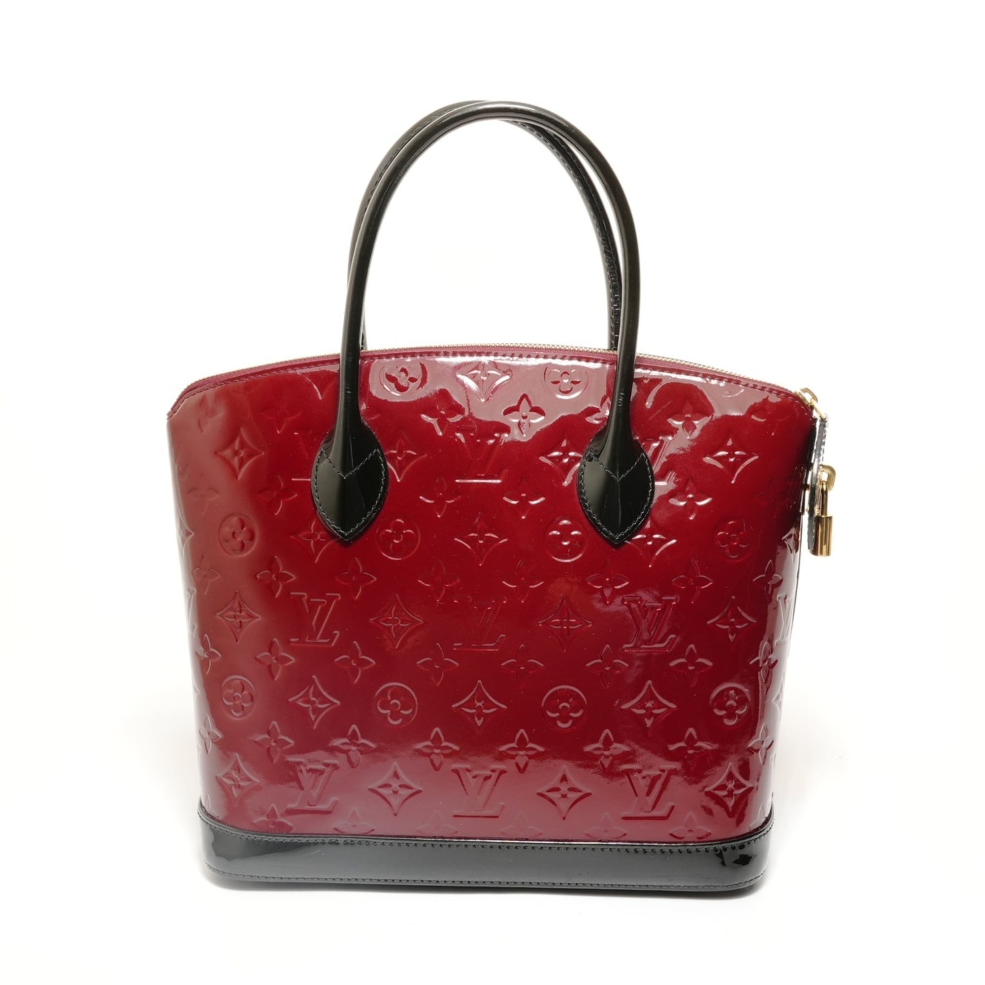Louis Vuitton Monogram Vernis Red Color Monogram Vernis Handbag (Pre-Owned)