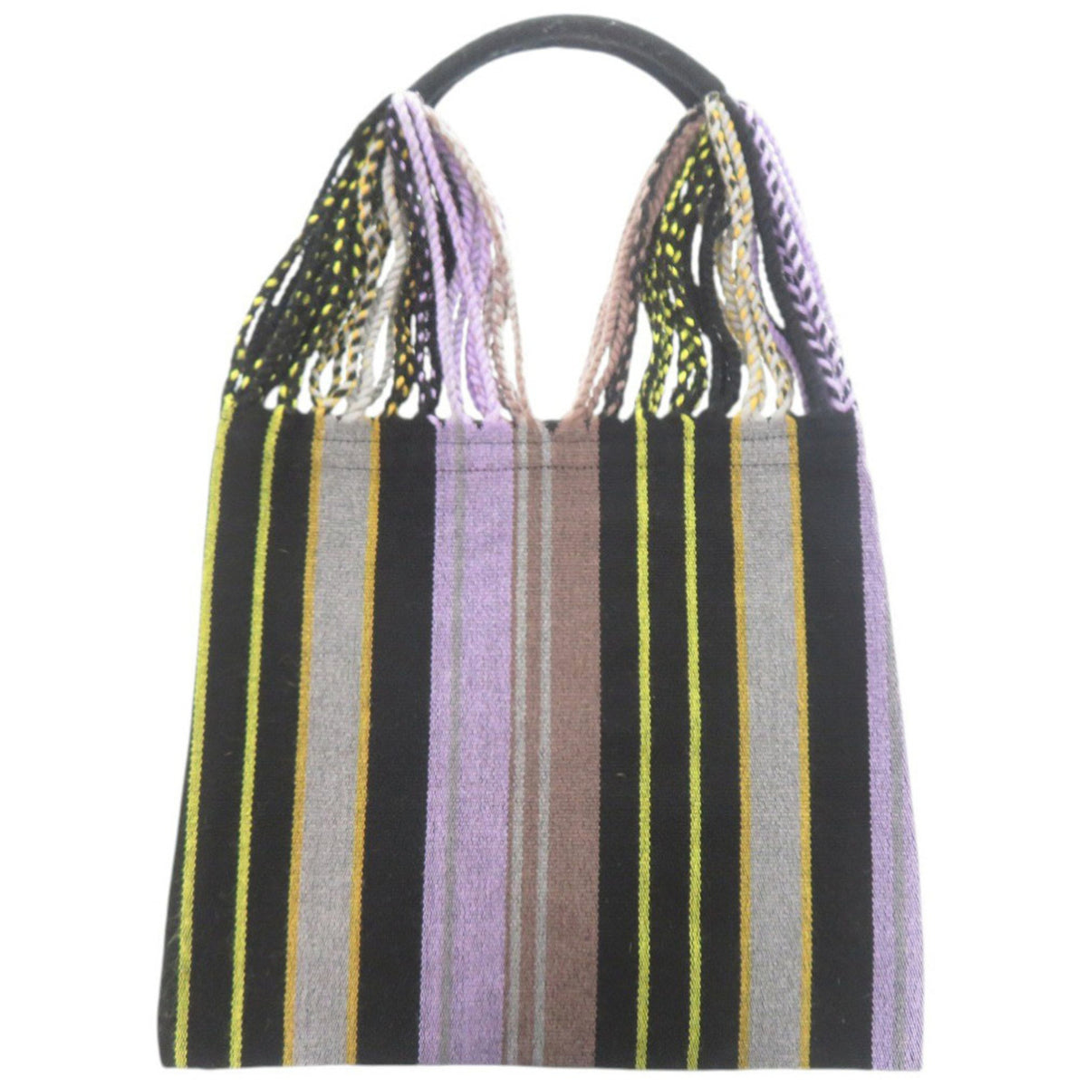 Marni Black Multi-Color Polyester Tote Bag (Pre-Owned)