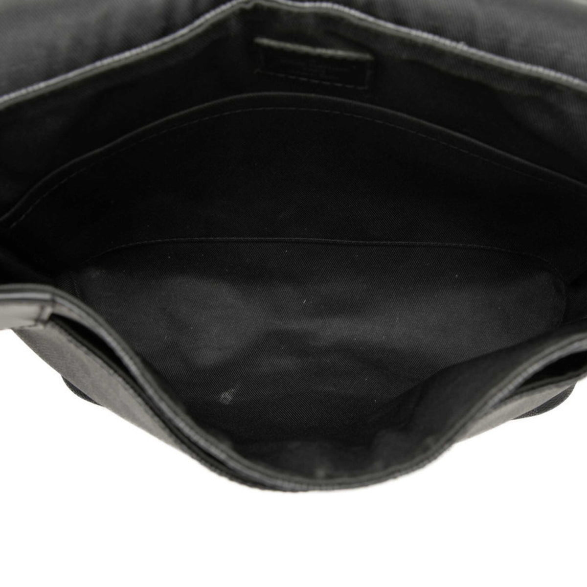Louis Vuitton Damier Graphite Black Pvc Leather Shoulder Bag (Pre-Owned)