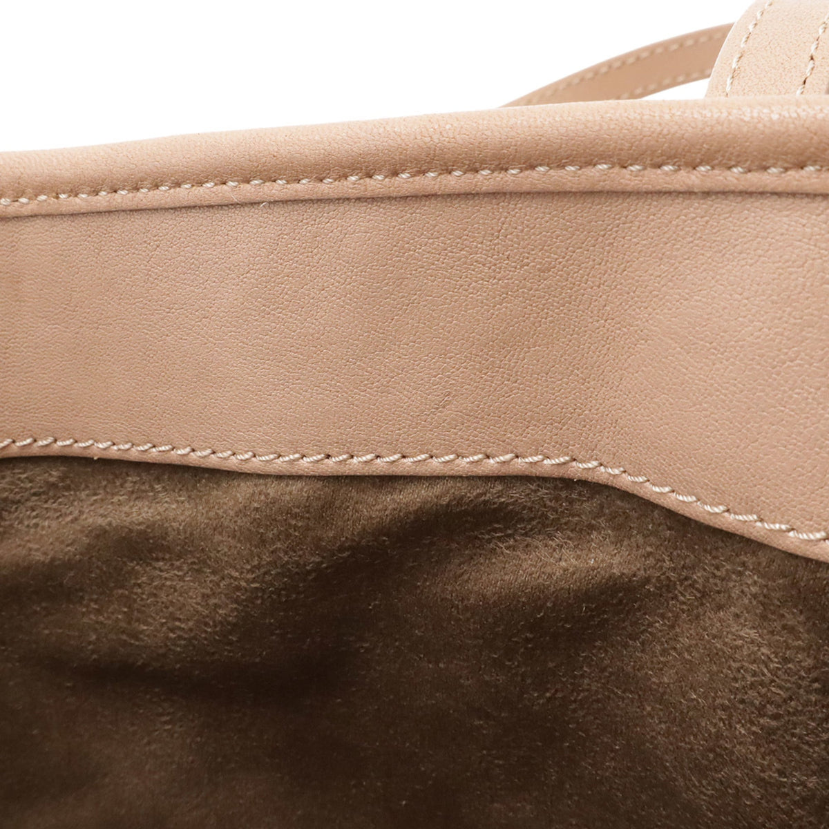 Jimmy Choo Pink Beige Leather Shoulder Bag Tote Bag (Pre-Owned)
