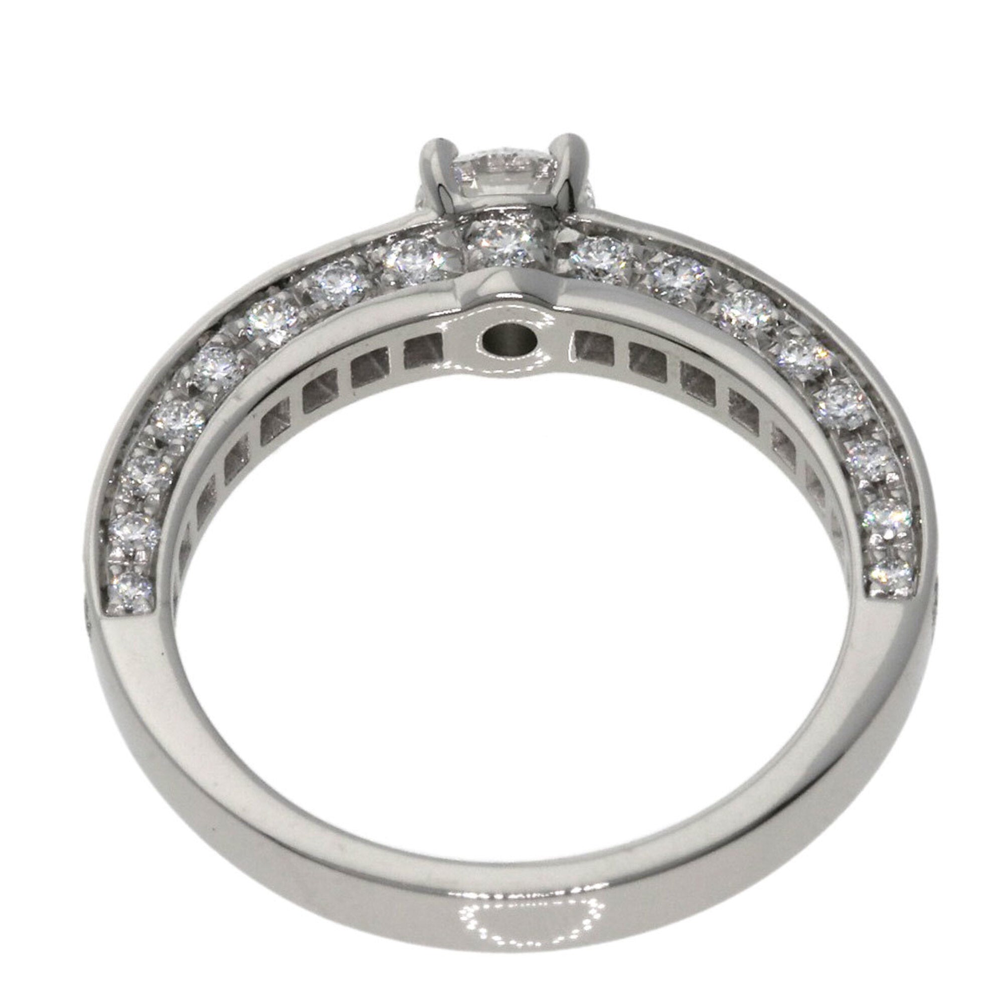 Bvlgari Platinum Platinum 950 Band Ring (Pre-Owned)